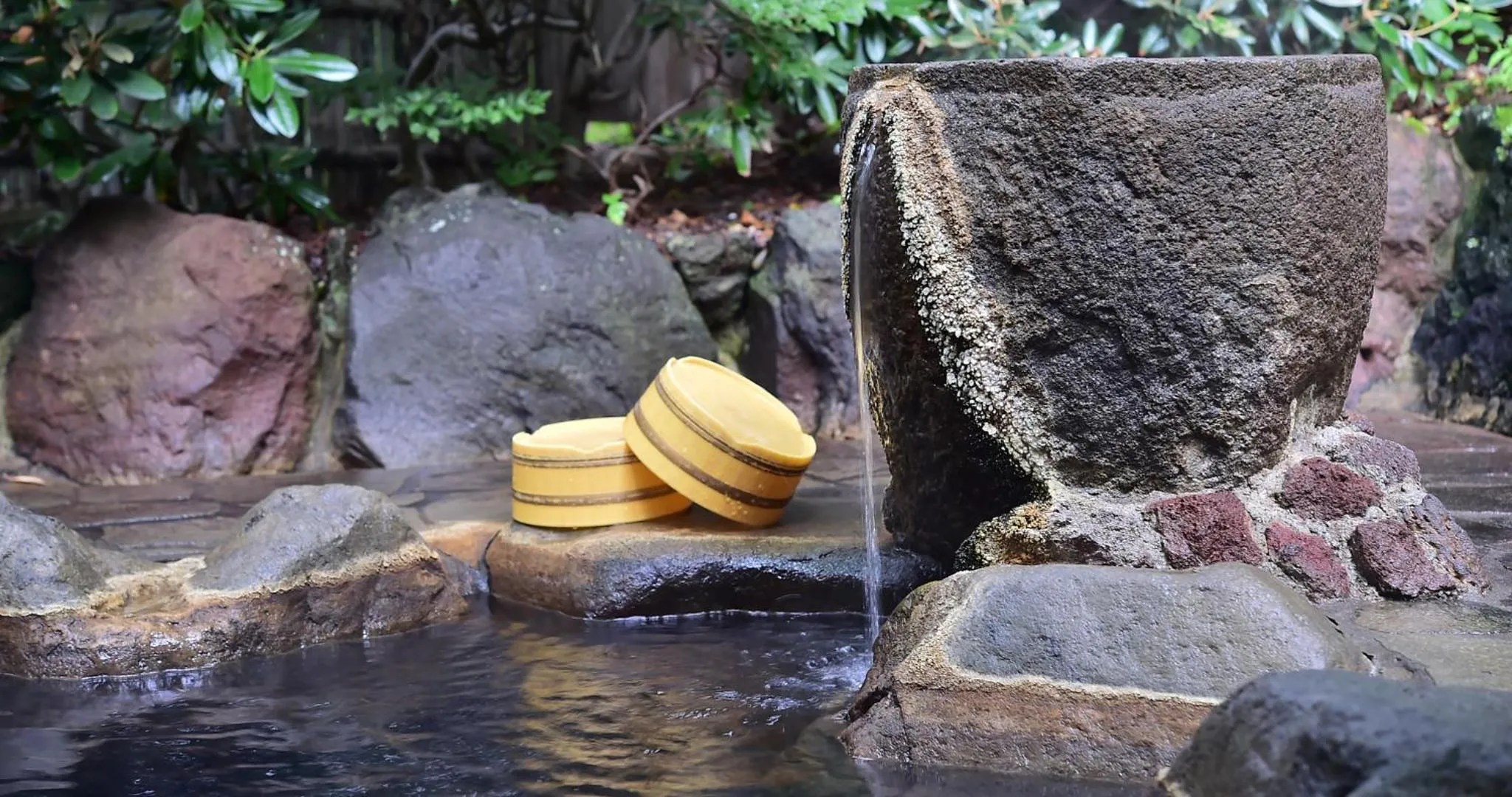 Open Air Bath in Kotobuki