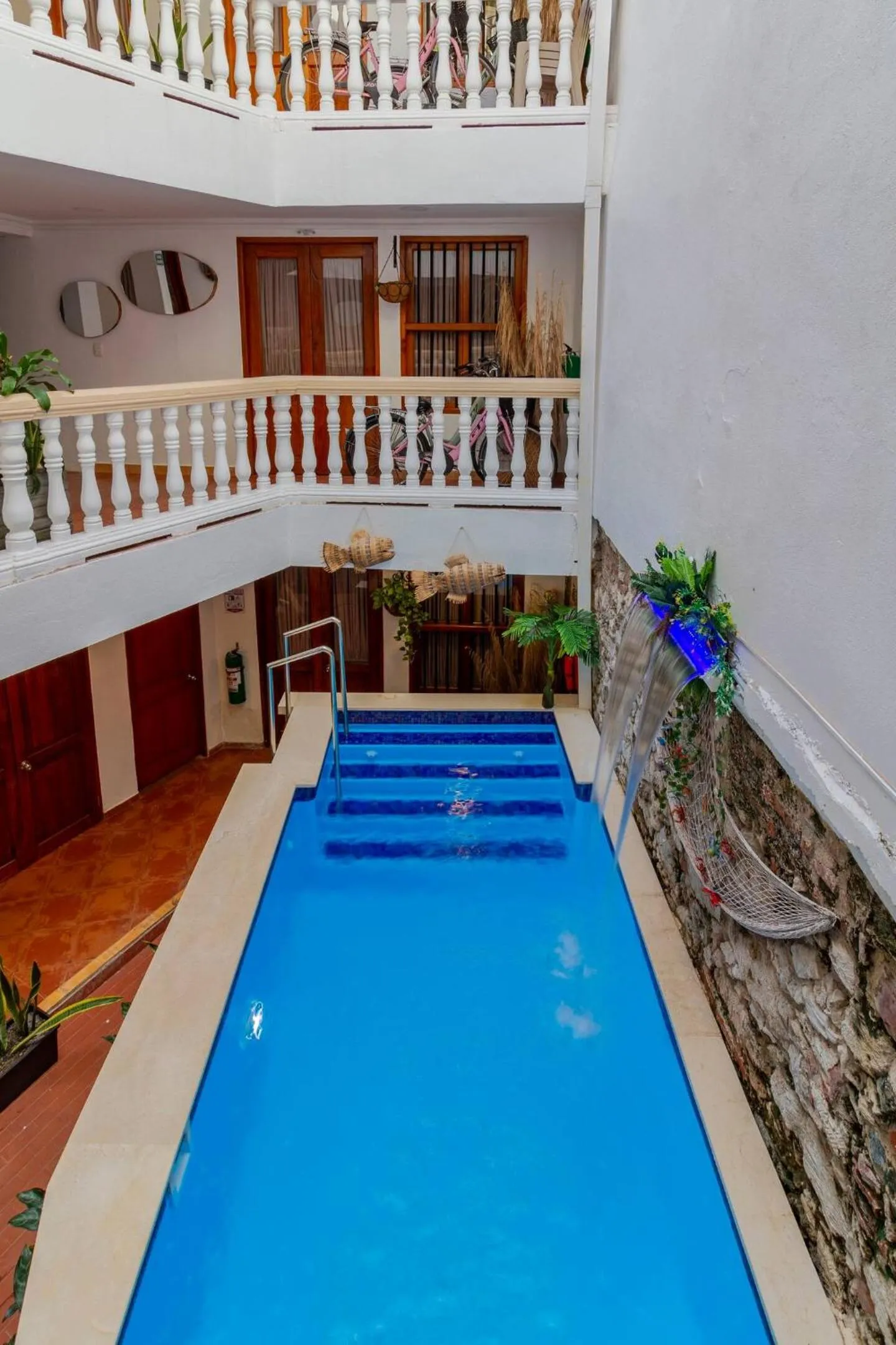 Swimming pool in Candilejo Hotel Boutique