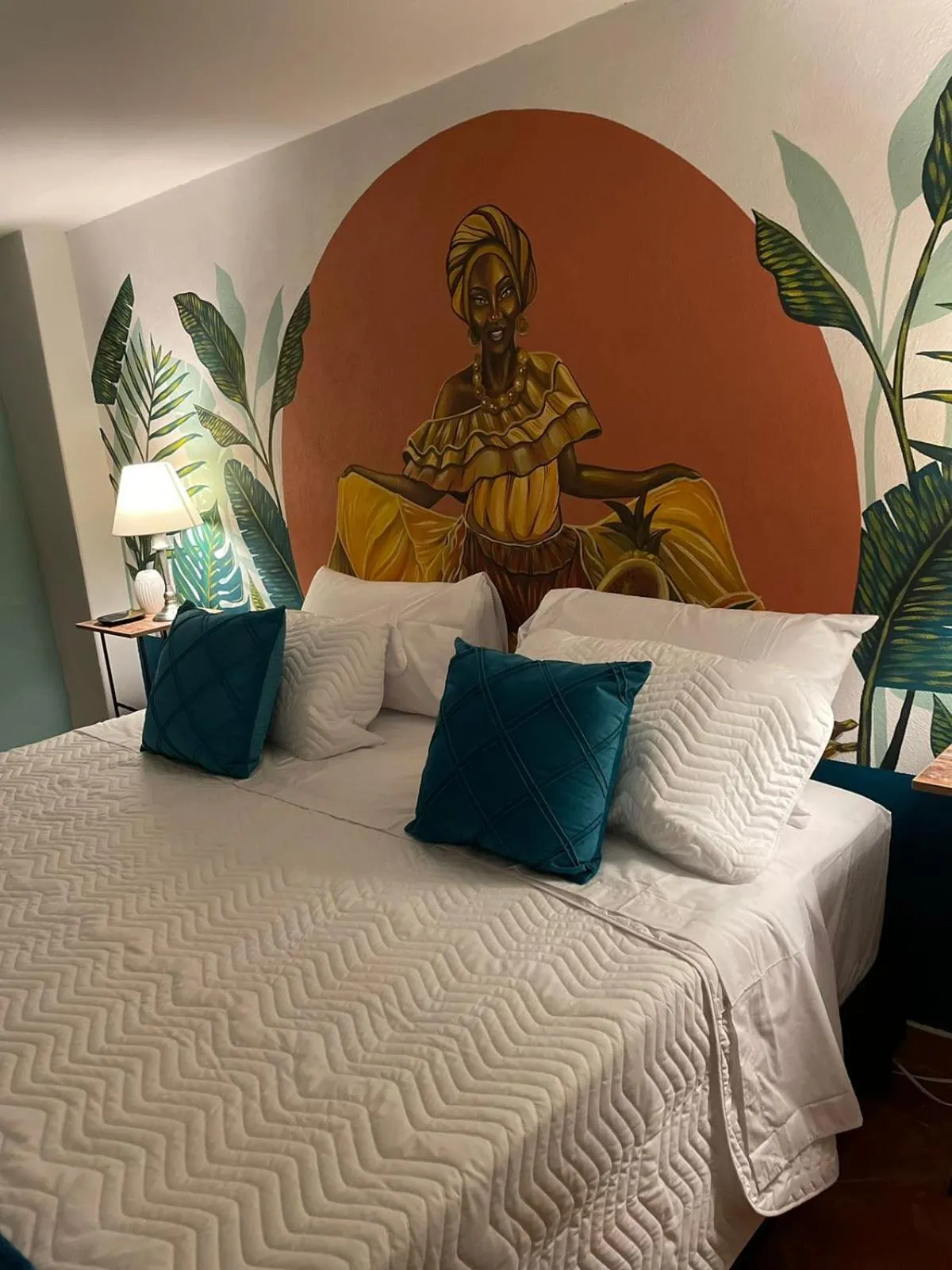 Bed in Candilejo Hotel Boutique