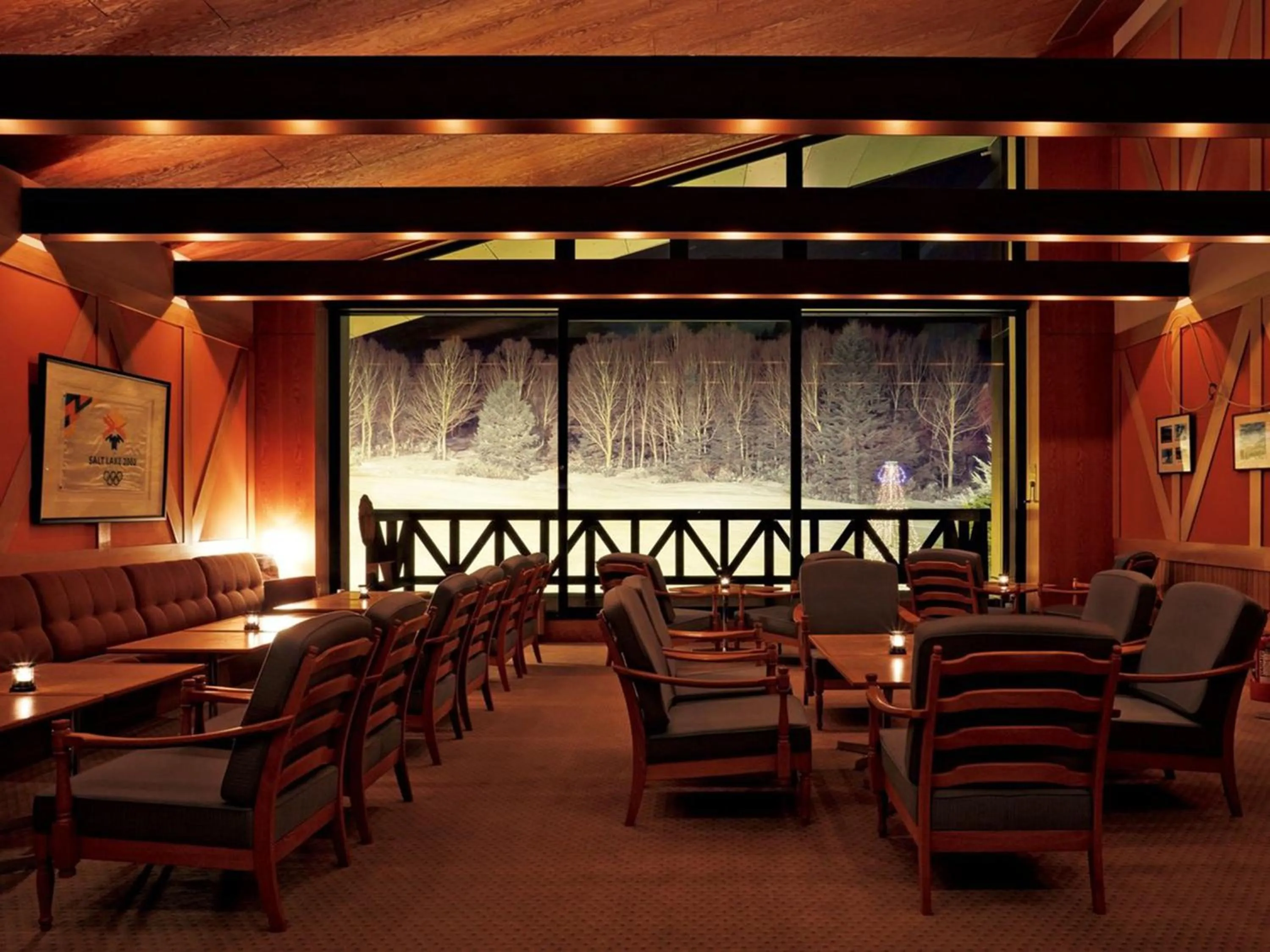 Lounge or bar in Shigakogen Prince Hotel