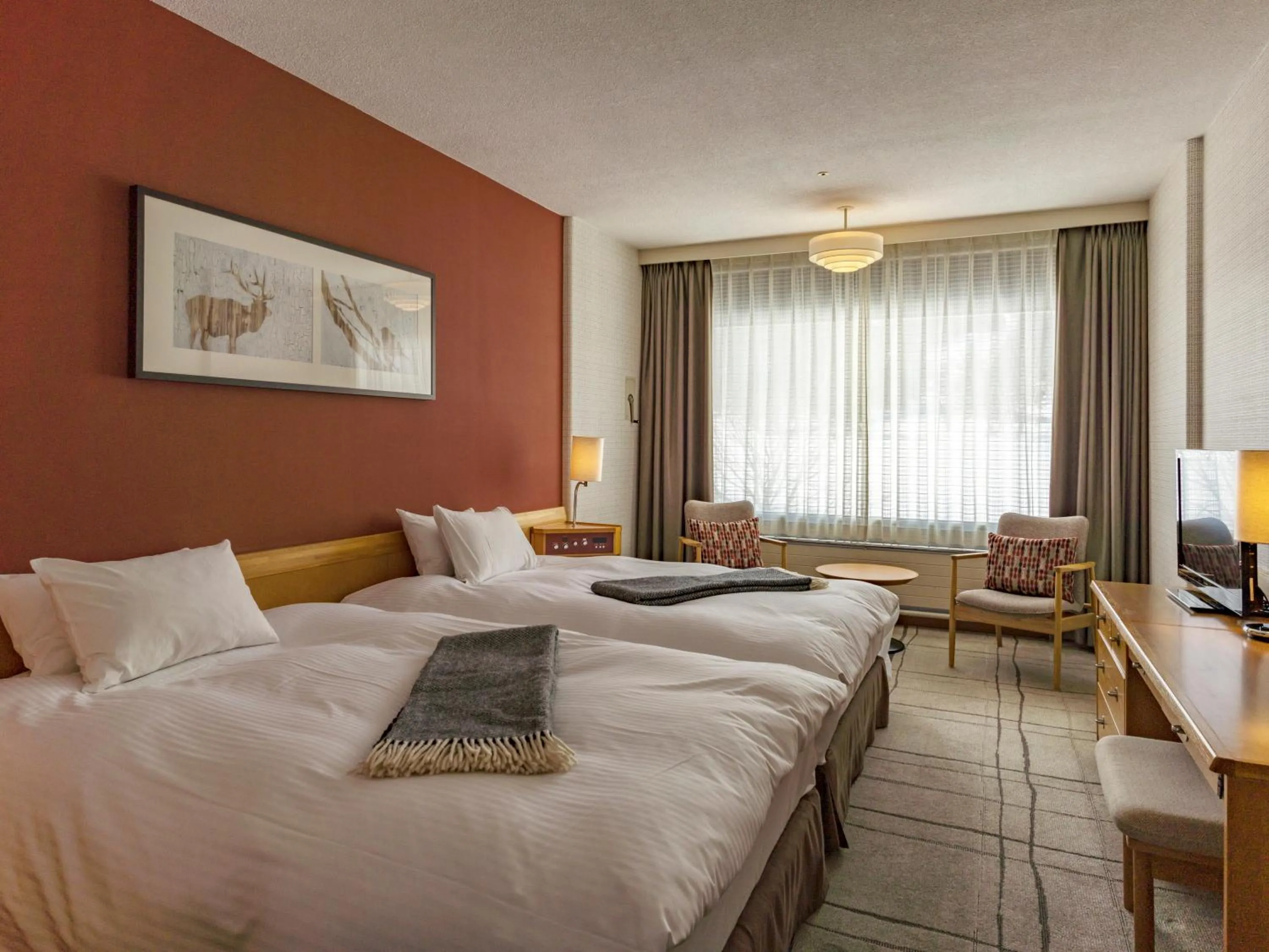 Photo of the whole room, Bed in Shigakogen Prince Hotel