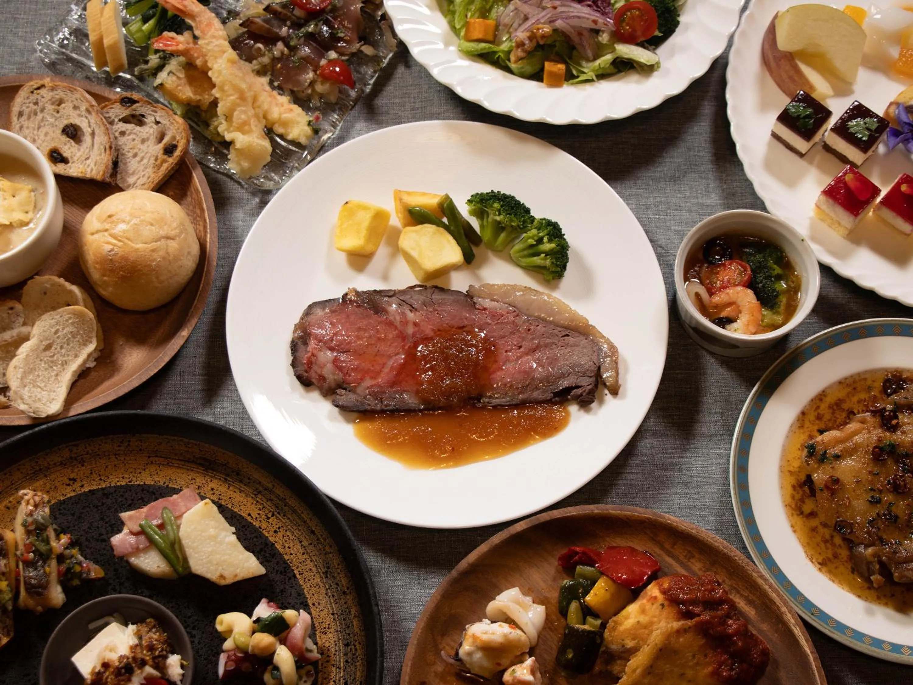 Meals in Shigakogen Prince Hotel