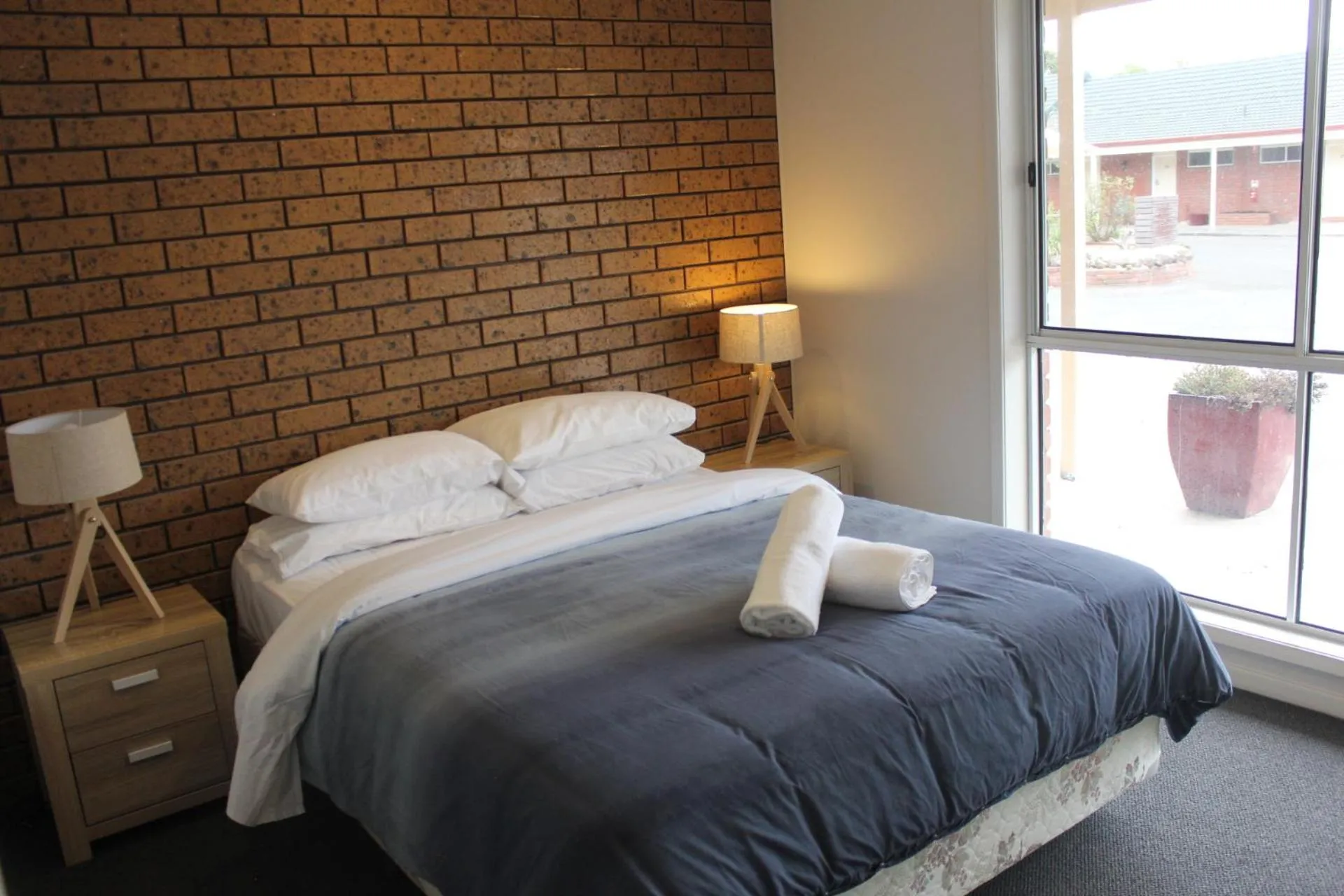 Bedroom in Cardigan Lodge