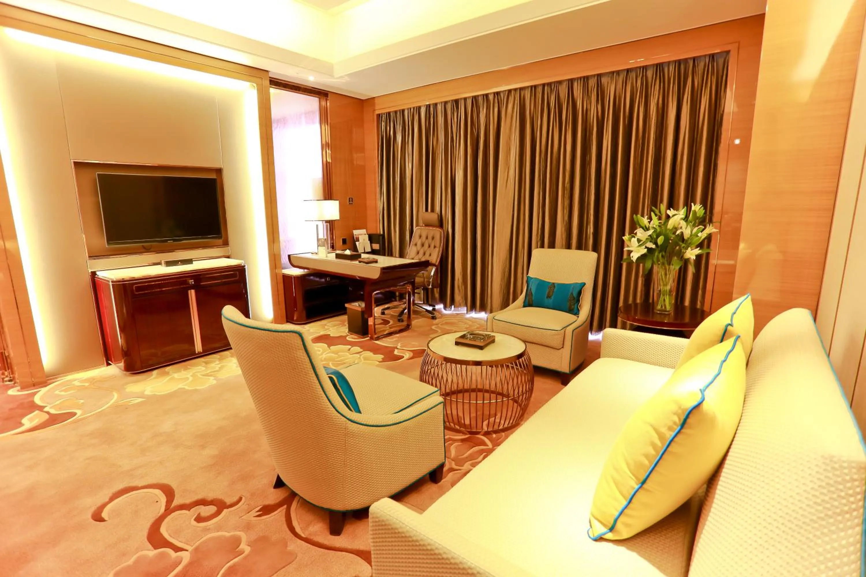 Living room in JinJiang International Hotel Urumqi