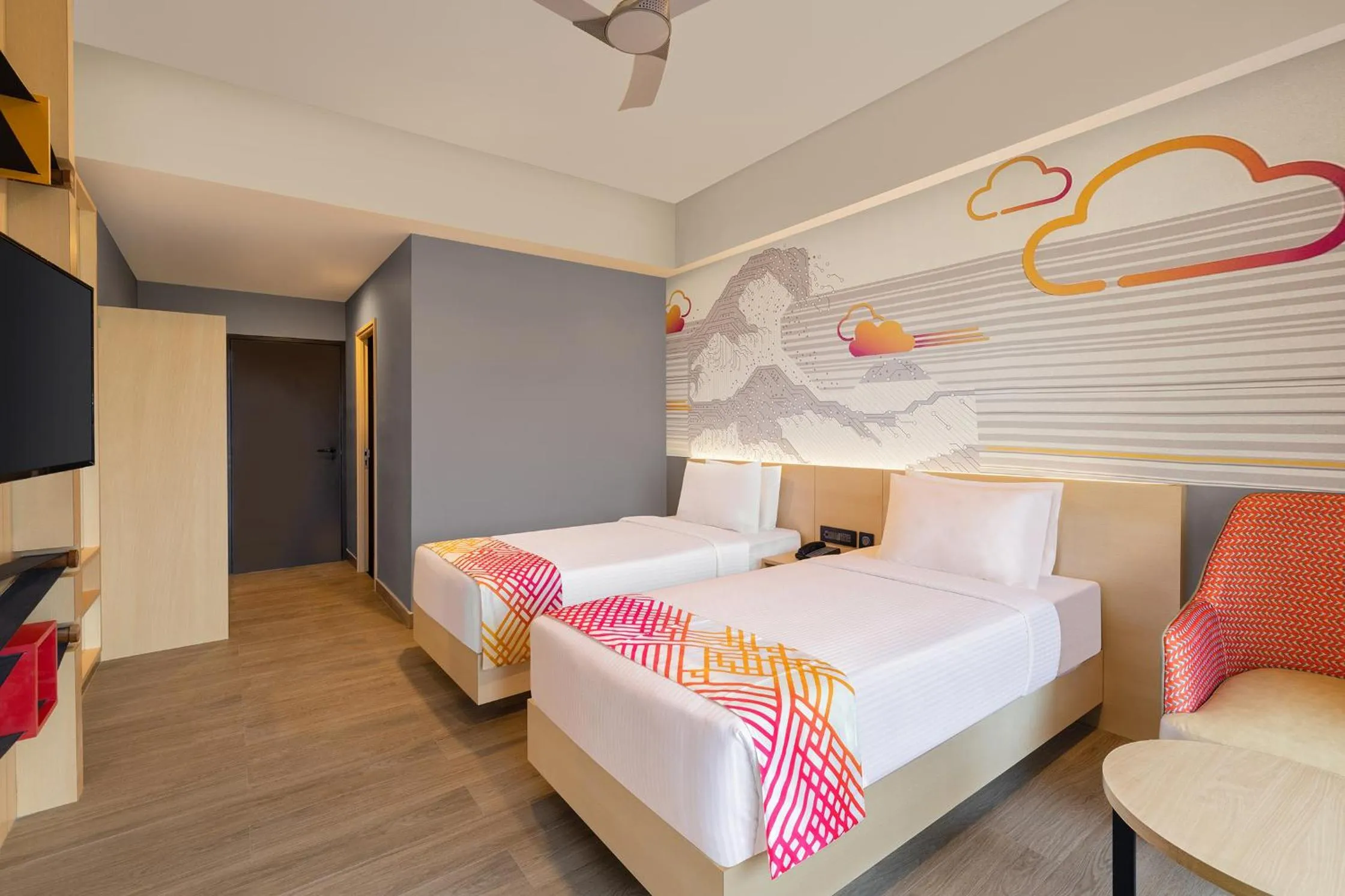 Bed in Ginger Kochi, Kalamassery