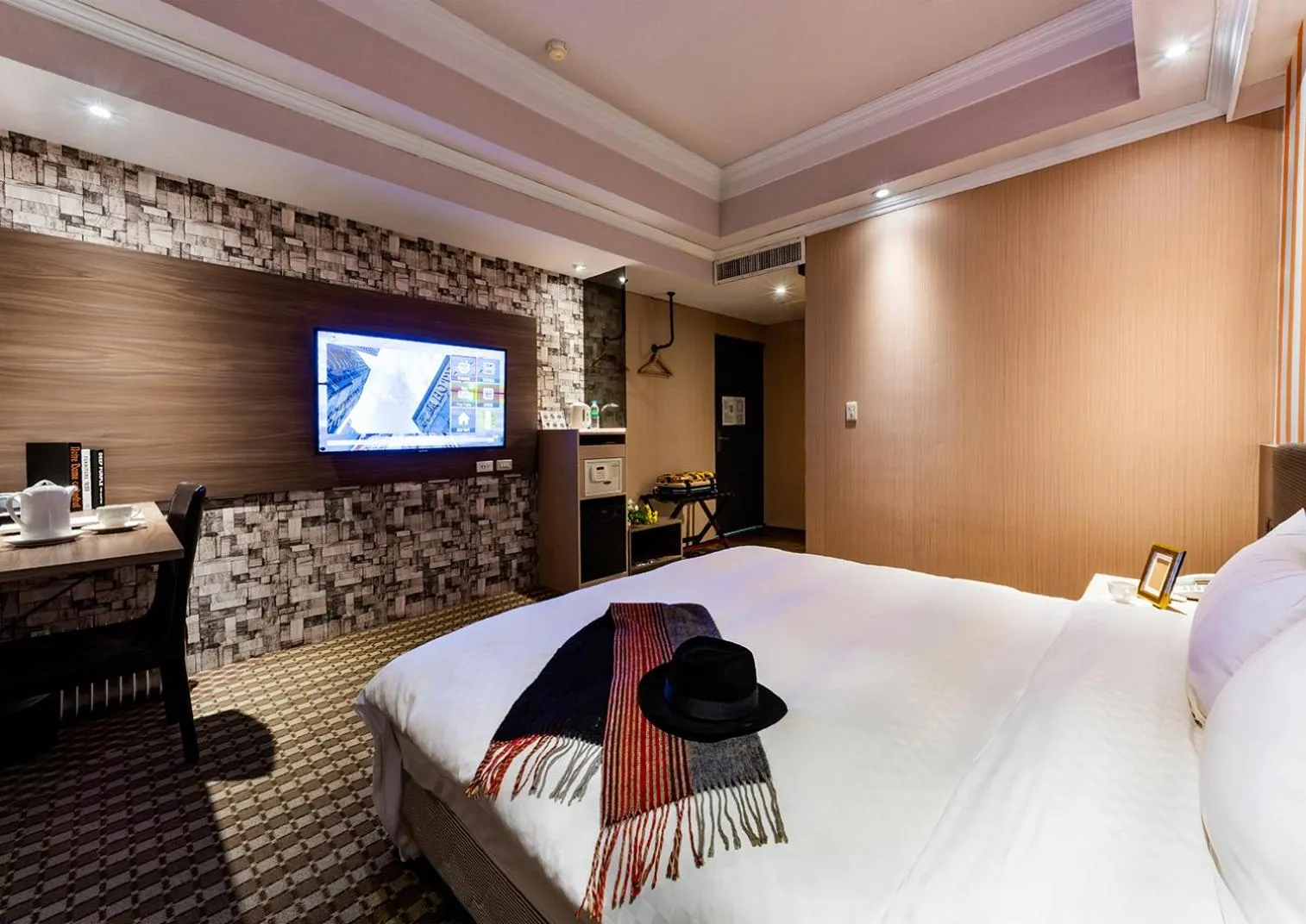 Bed in All Fun Business Hotel