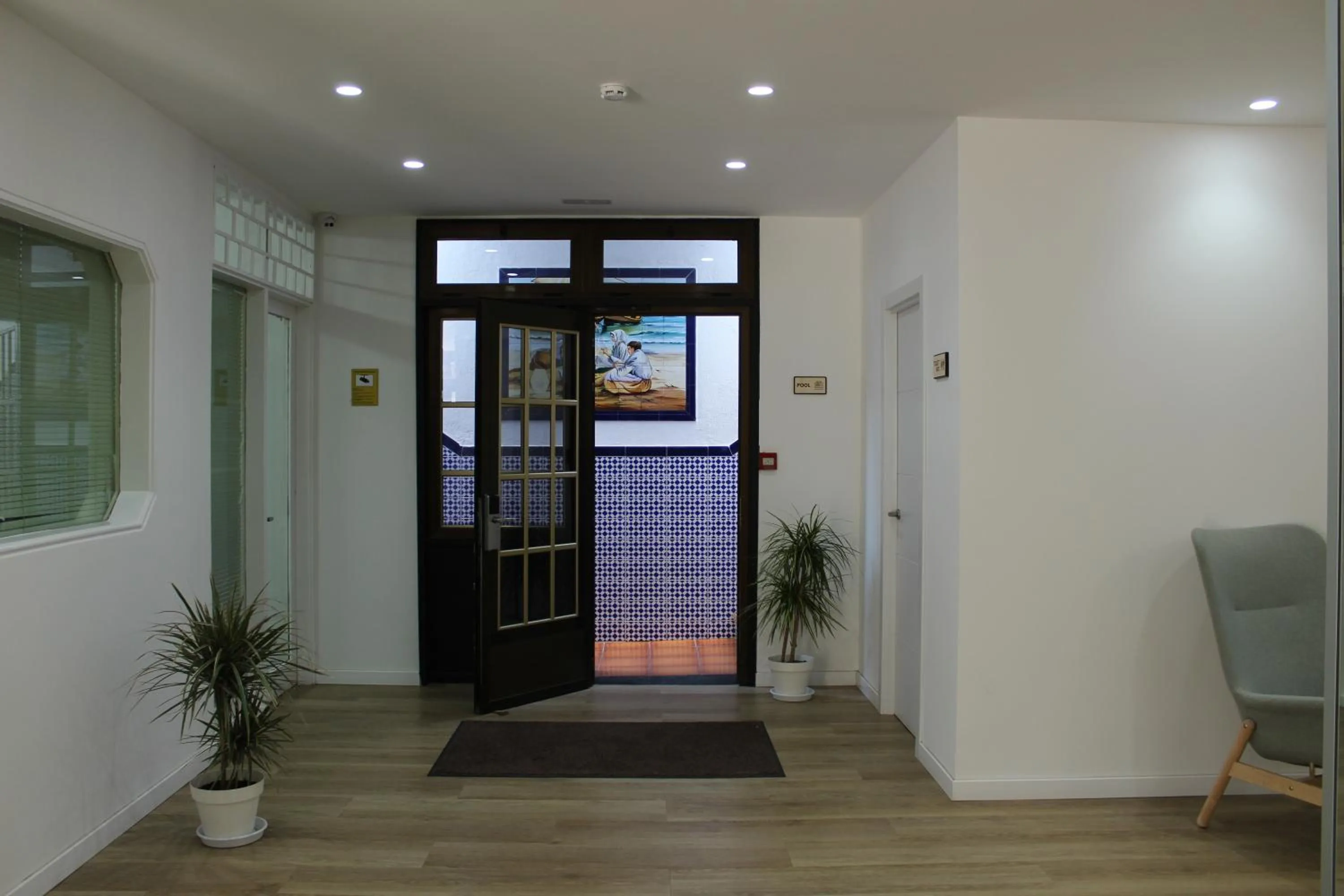 Lobby or reception in Apartamentos Fayna