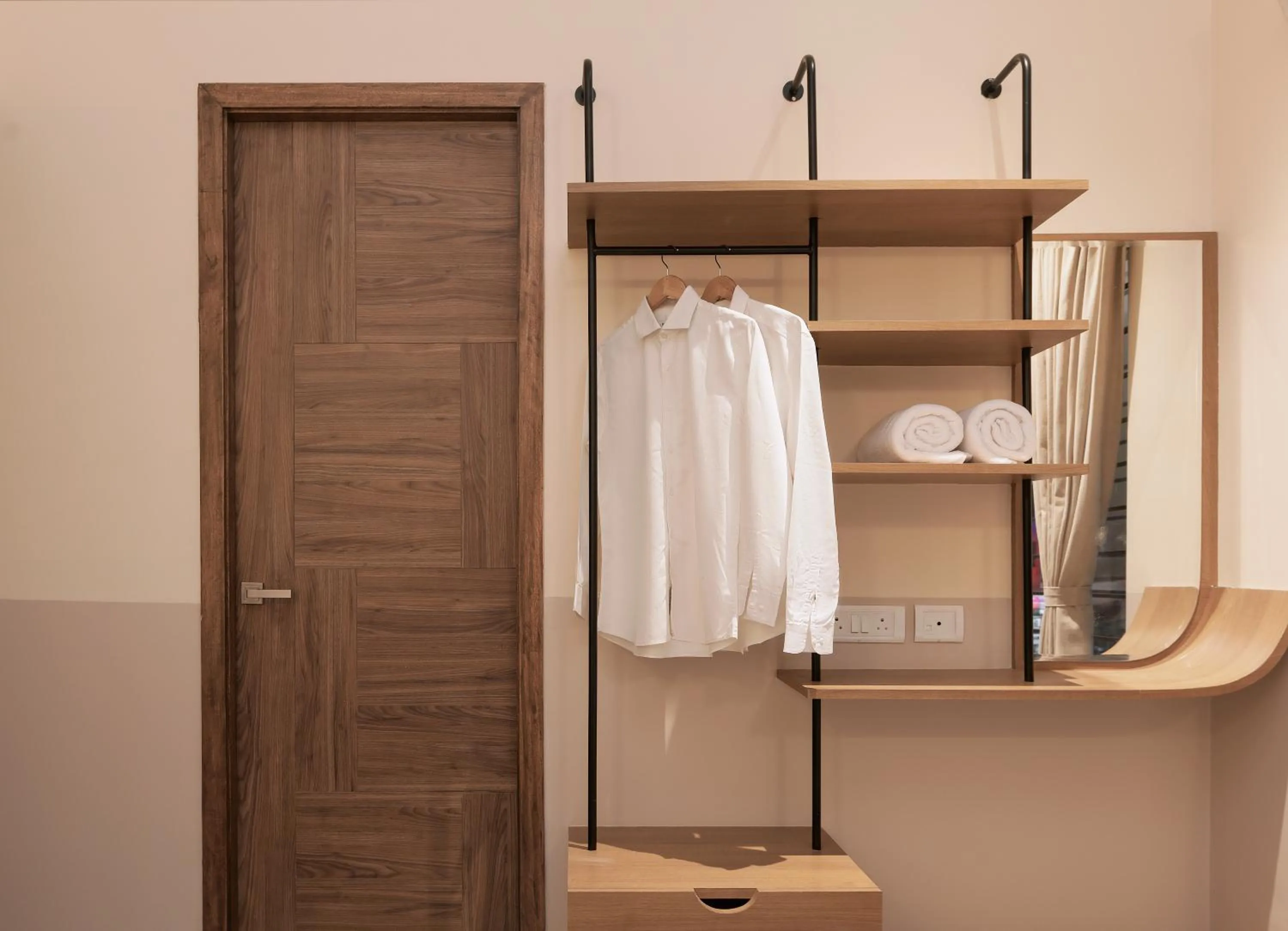 wardrobe in The Madras Grand