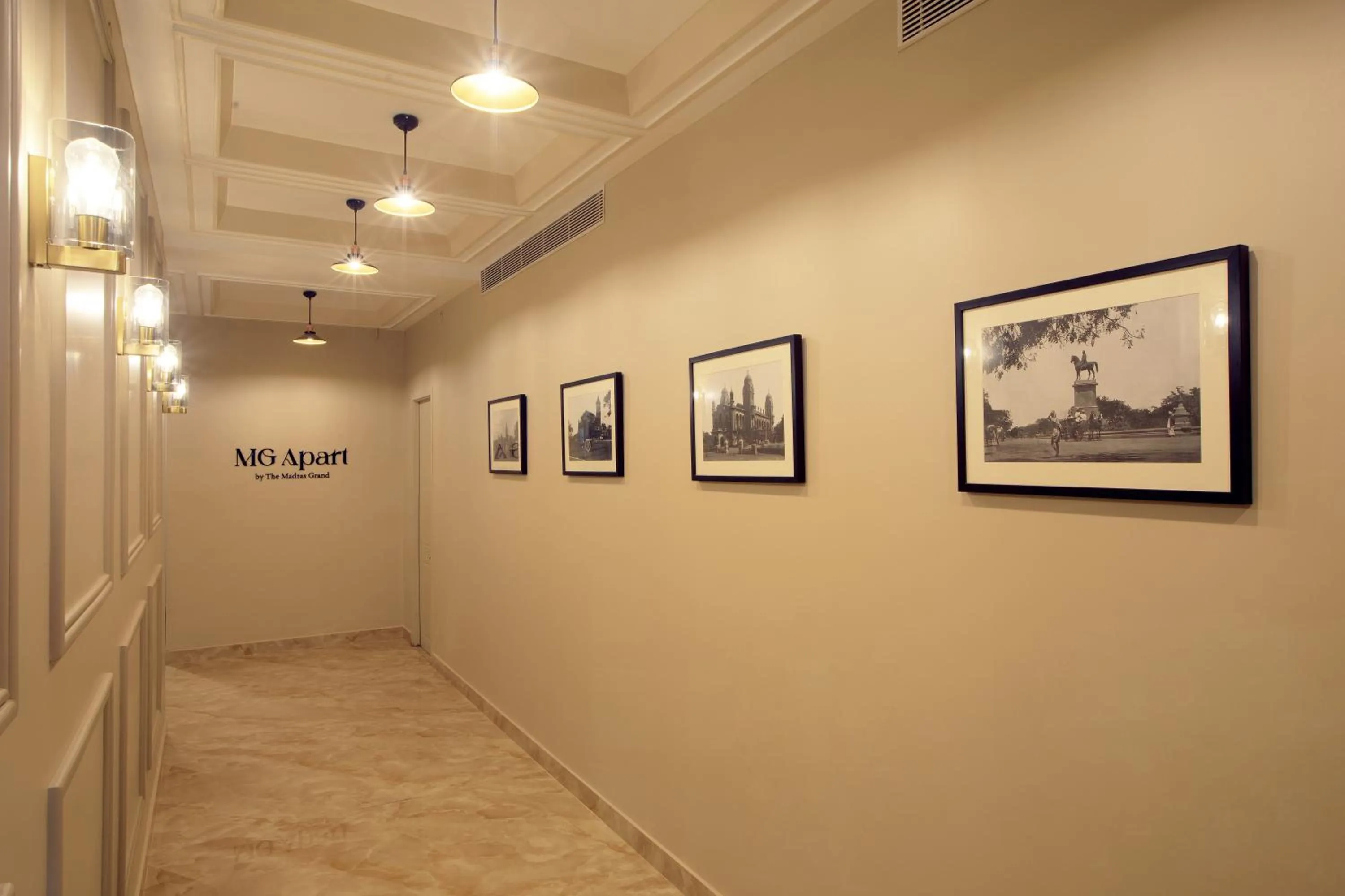 Facade/entrance in The Madras Grand