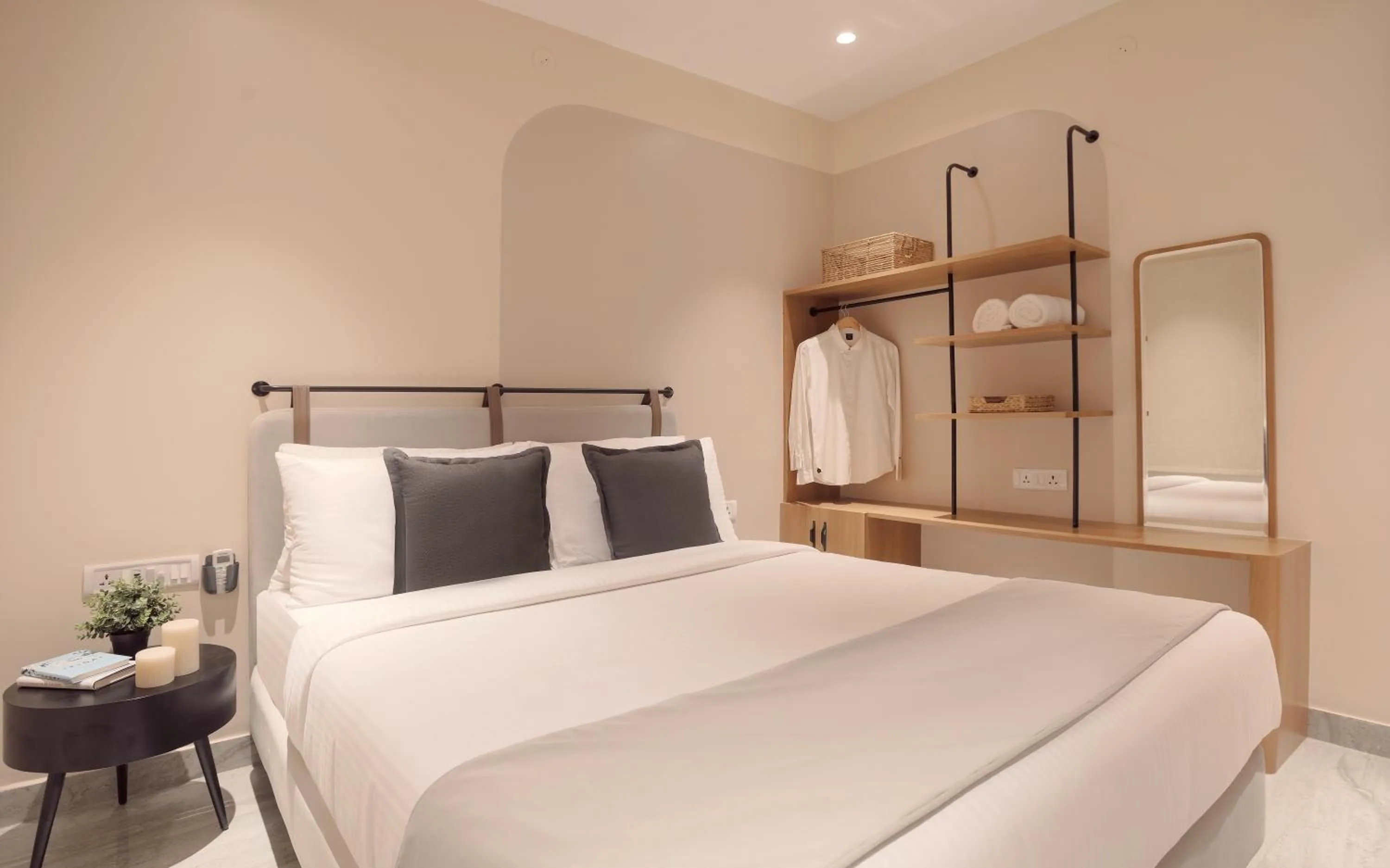 Bedroom, Bed in The Madras Grand