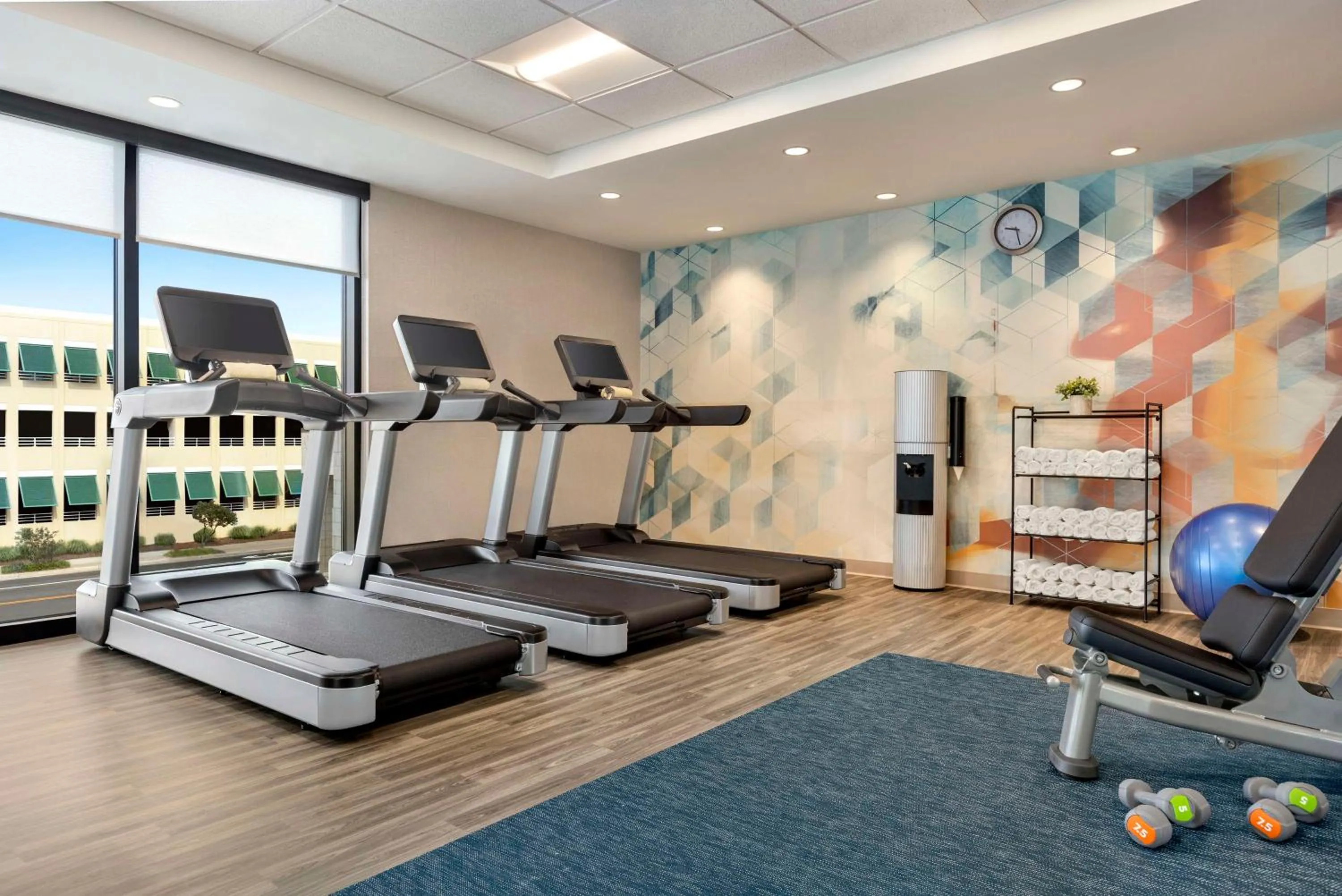 Fitness centre/facilities in Hyatt Place Virginia Beach Oceanfront
