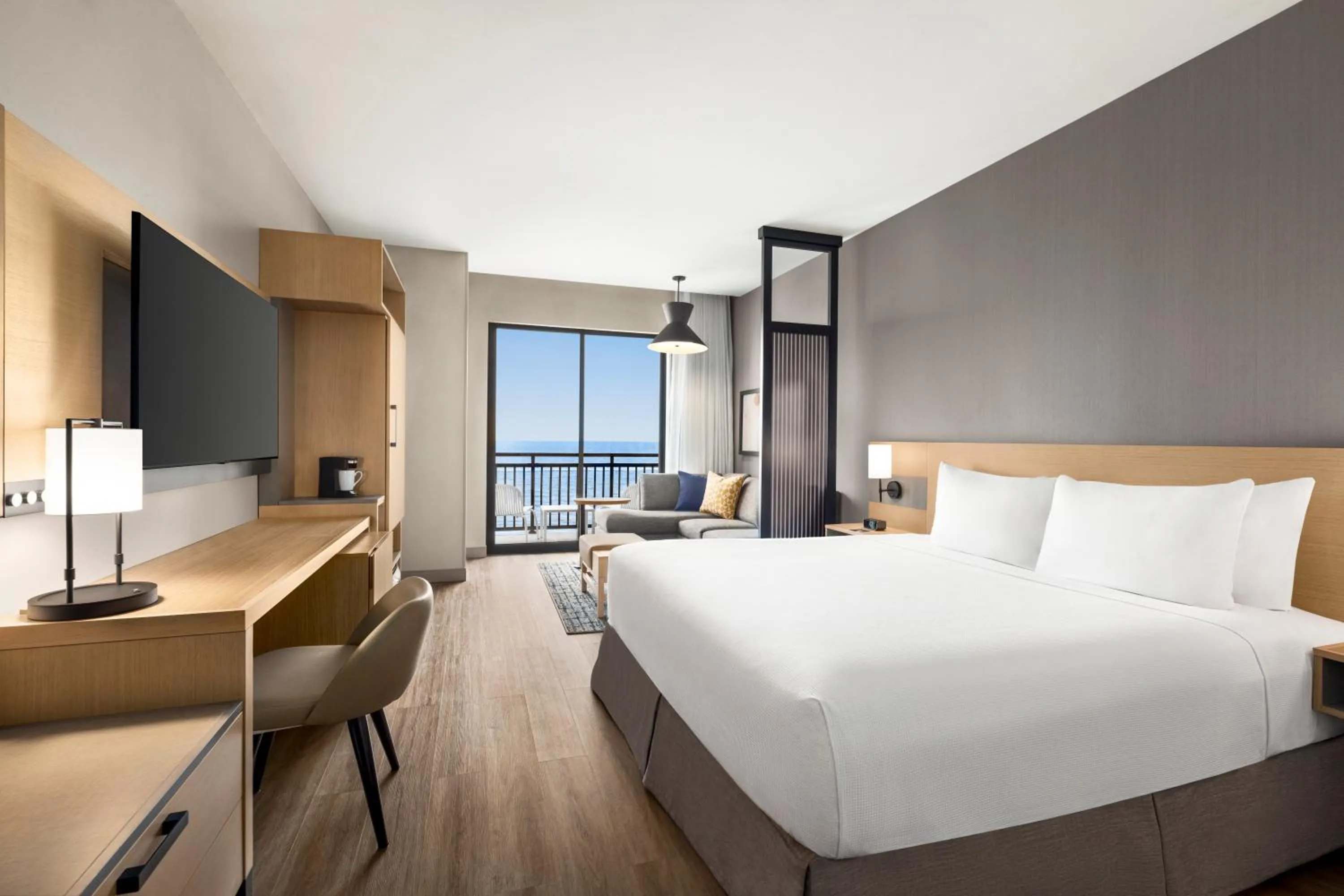 Bedroom, Bed in Hyatt Place Virginia Beach Oceanfront