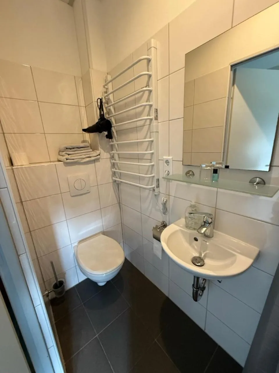 Toilet in Budgethotel Stadtbett Wolfsburg