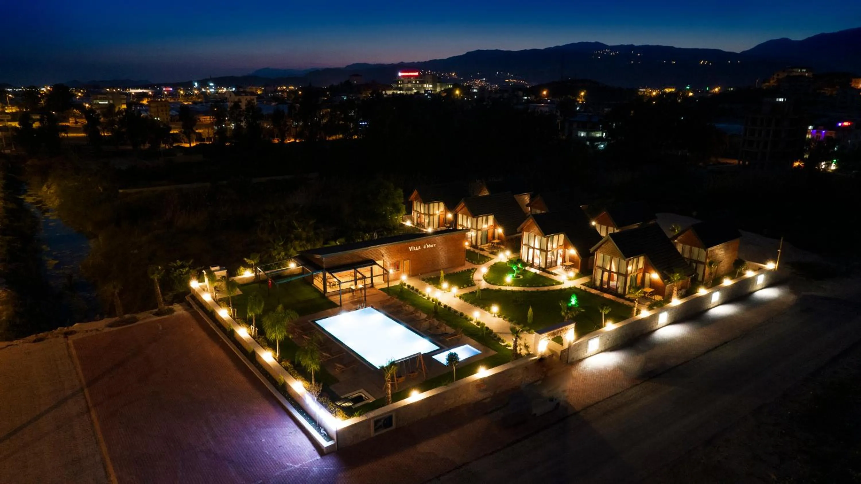 Bird's eye view in Villa d'Mare