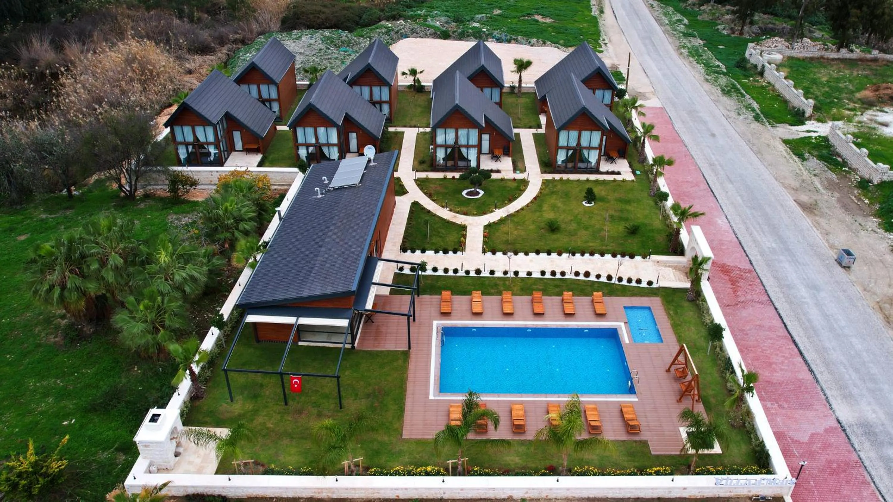 Bird's eye view in Villa d'Mare