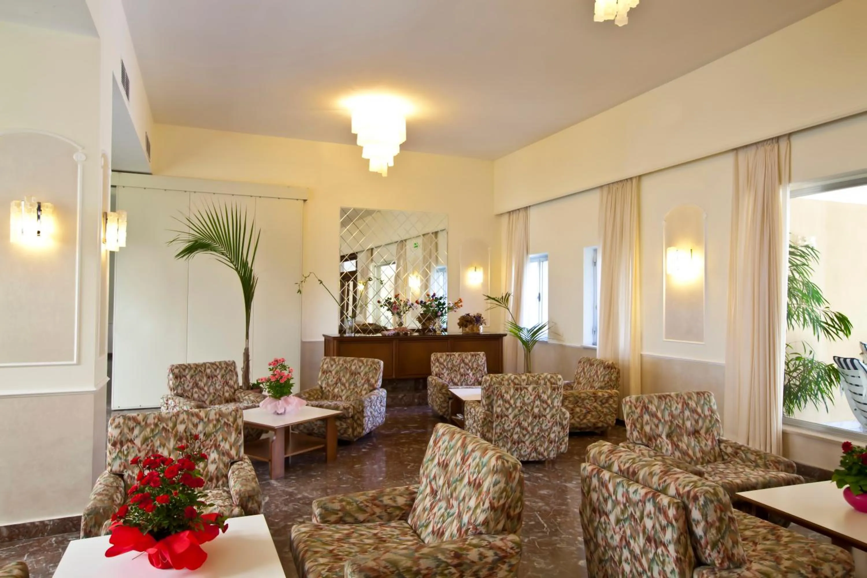 Lobby or reception in Hotel Terme Alexander