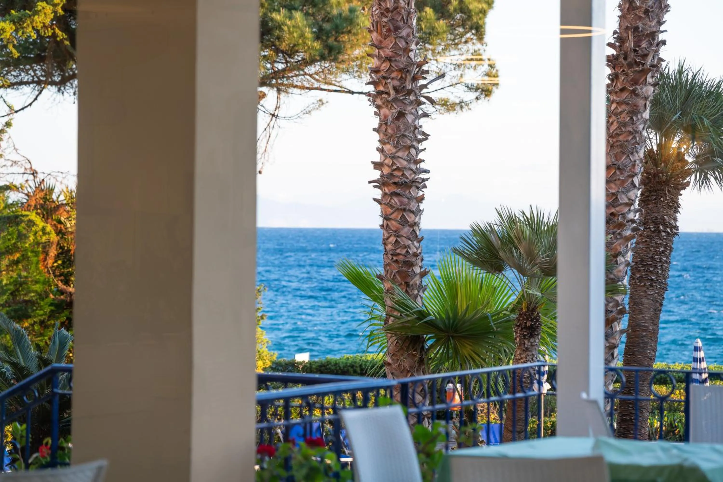 Balcony/Terrace in Hotel Terme Alexander
