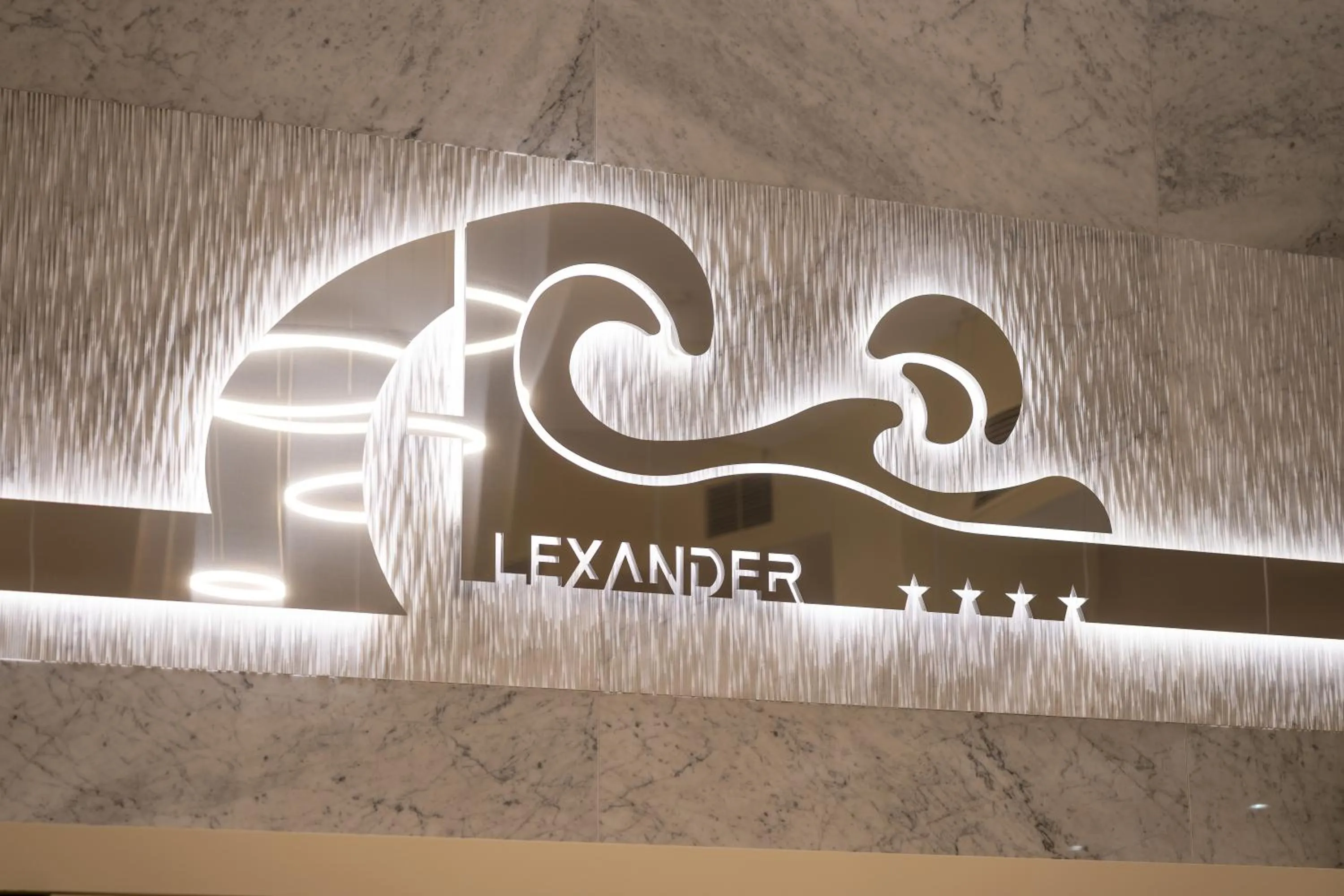 Property logo or sign in Hotel Terme Alexander