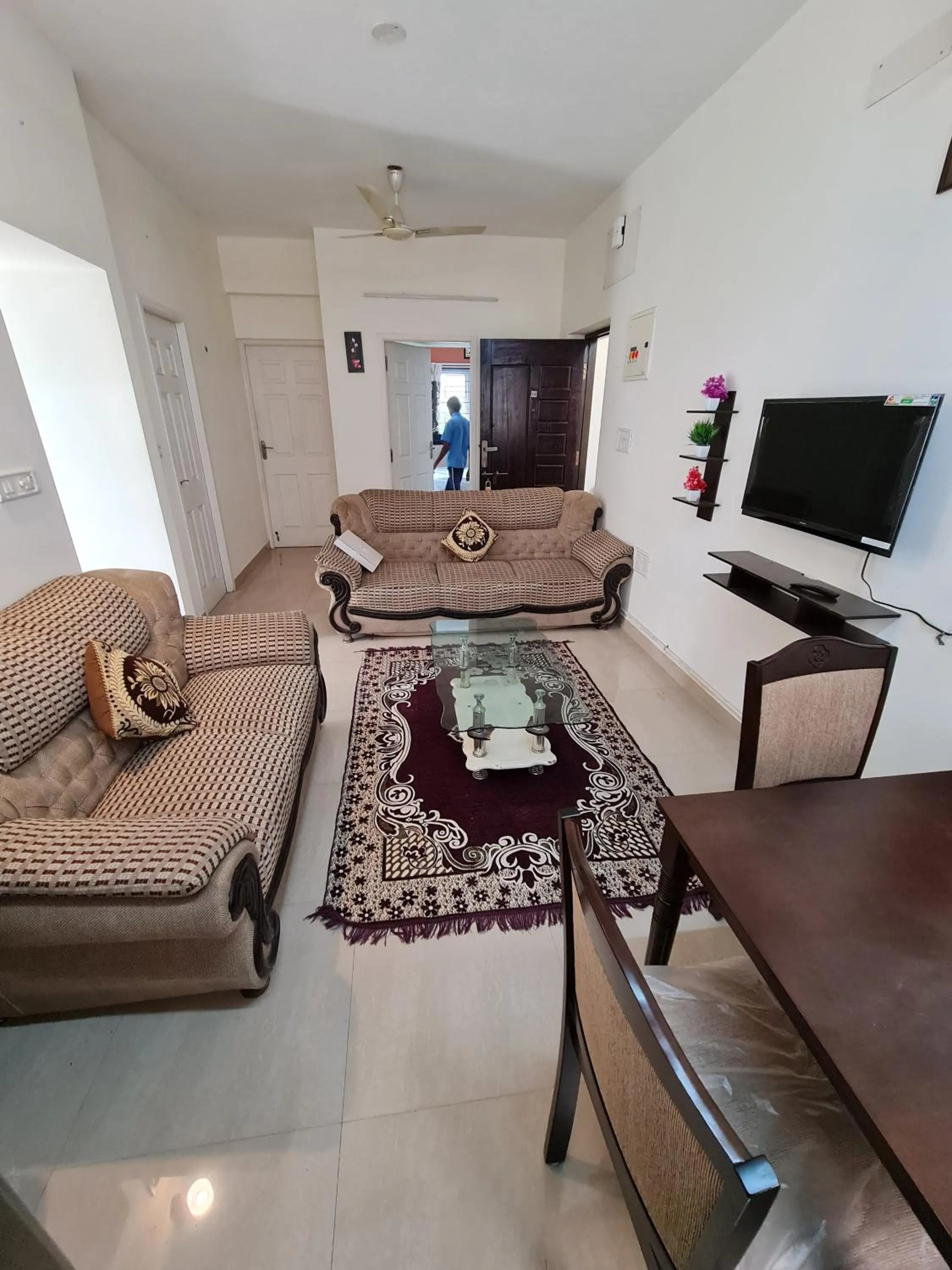 Living room in S4 Sruthi Service Apartments
