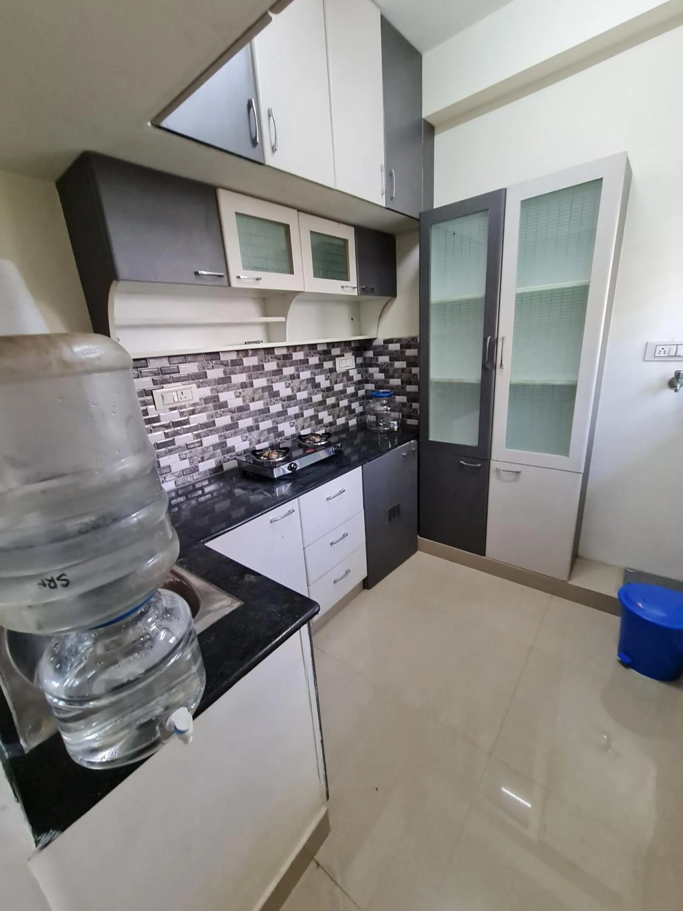 Kitchen or kitchenette in S4 Sruthi Service Apartments