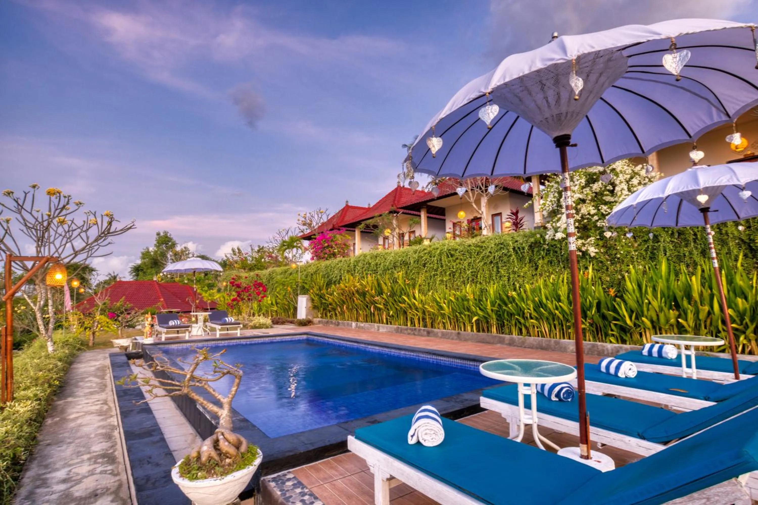 Pool view in Sarivanna Penida