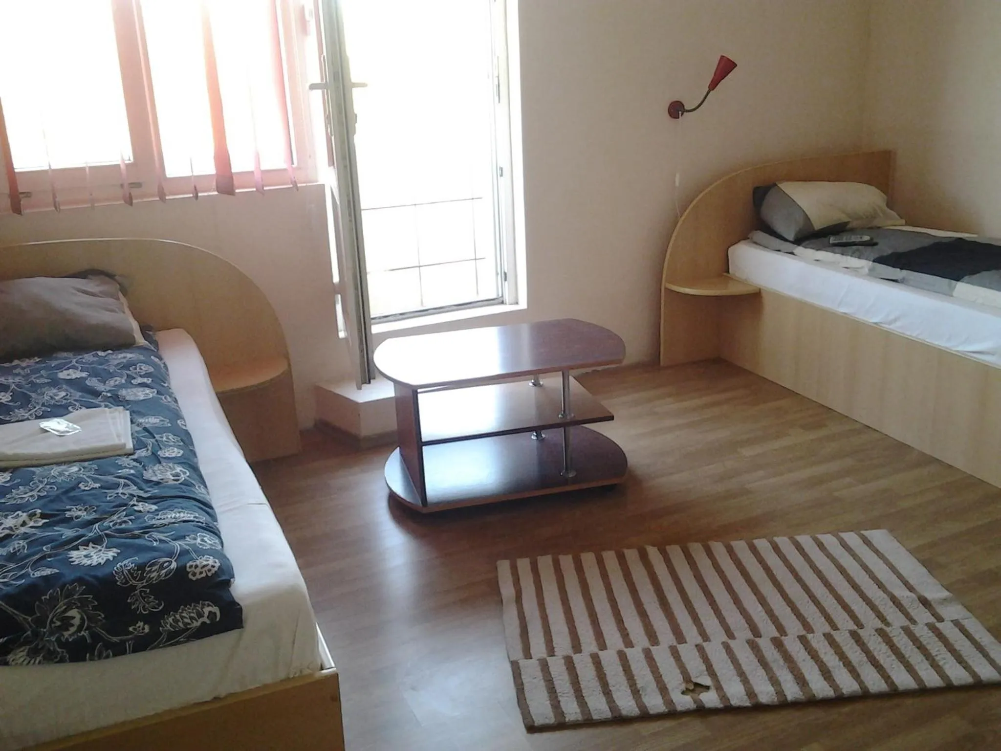 Bed in Motel Traffic