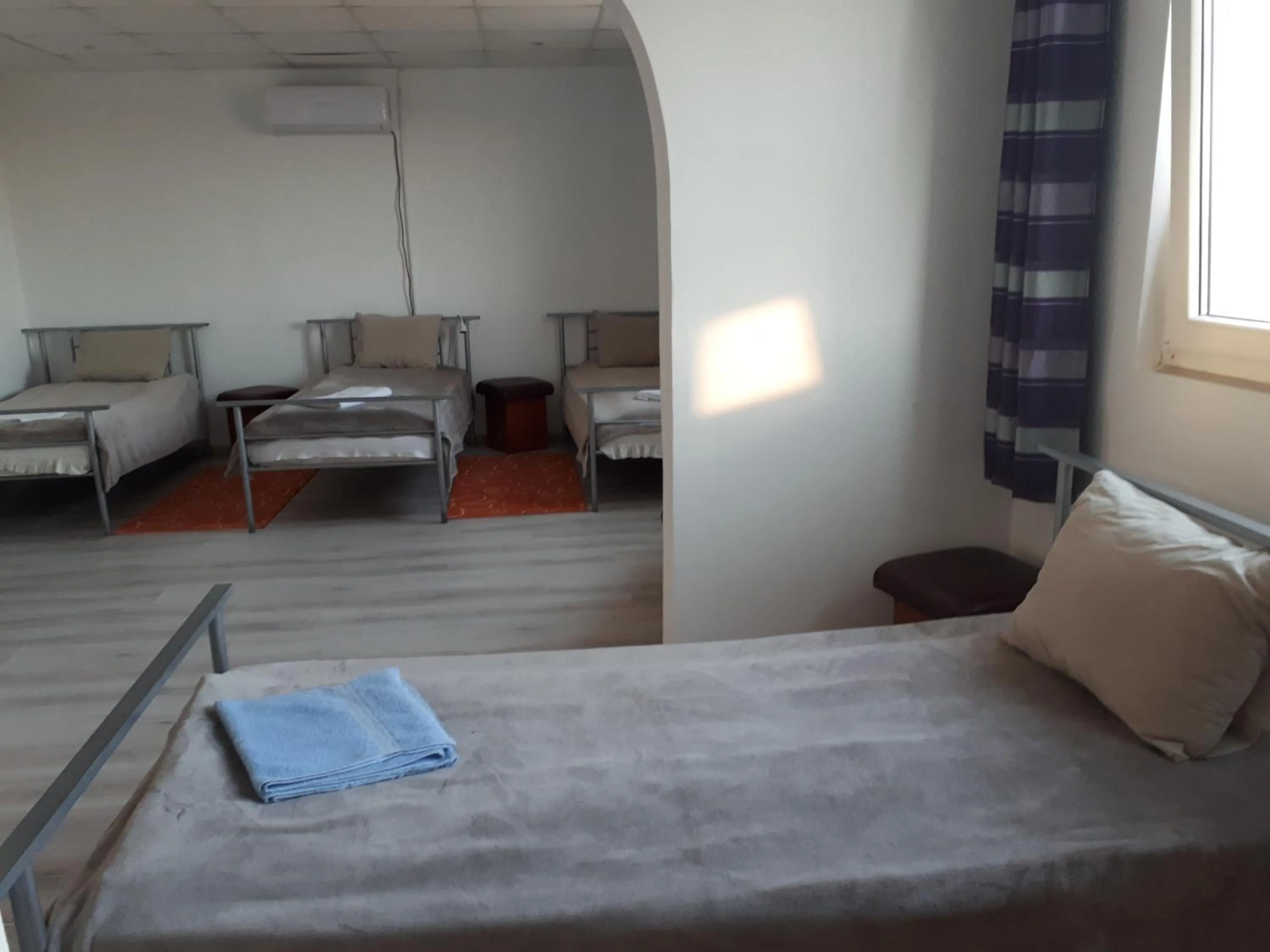 Bed in Motel Traffic