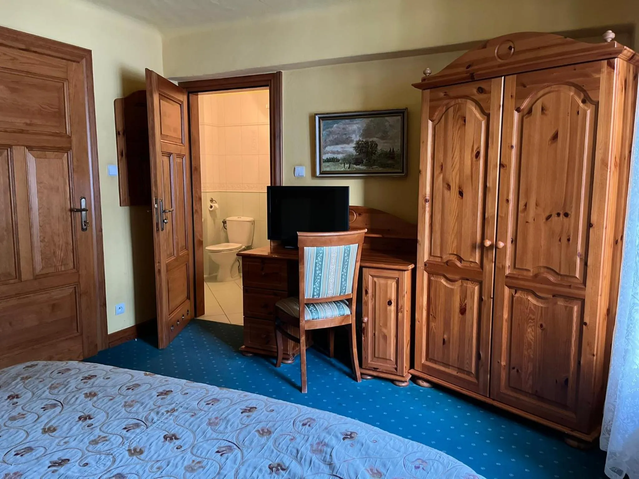 Bed in Gościniec Zamkowy