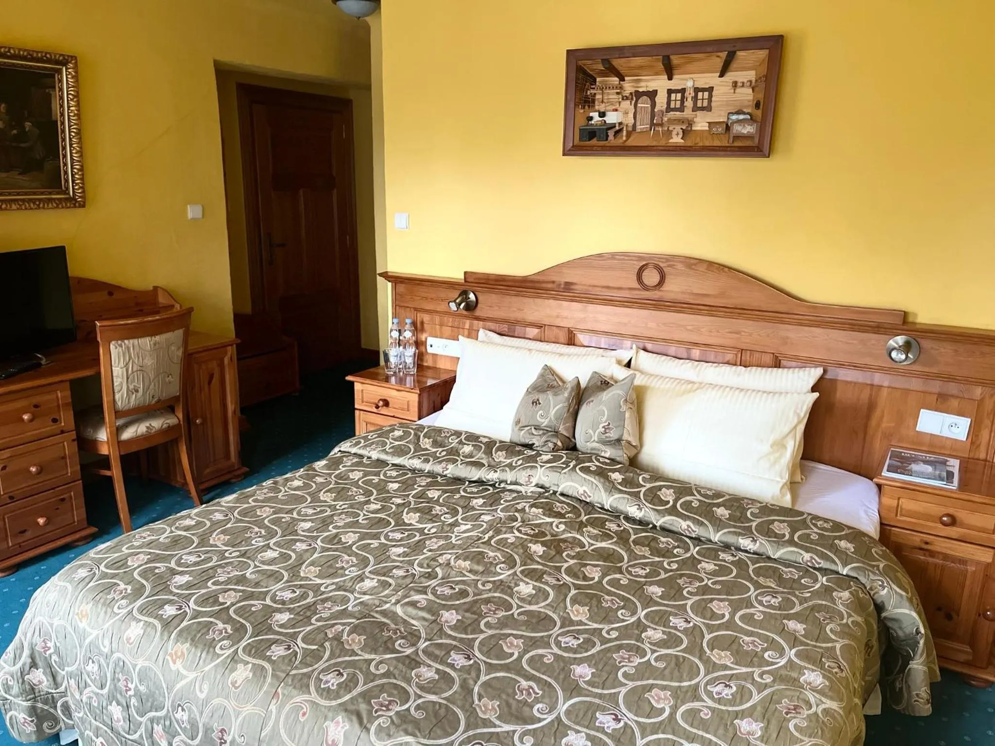 Bed in Gościniec Zamkowy