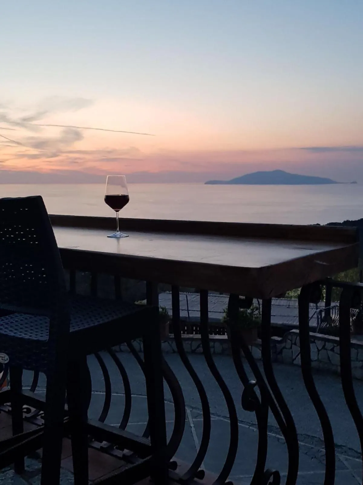 Balcony/Terrace in B&B Il Grappolo