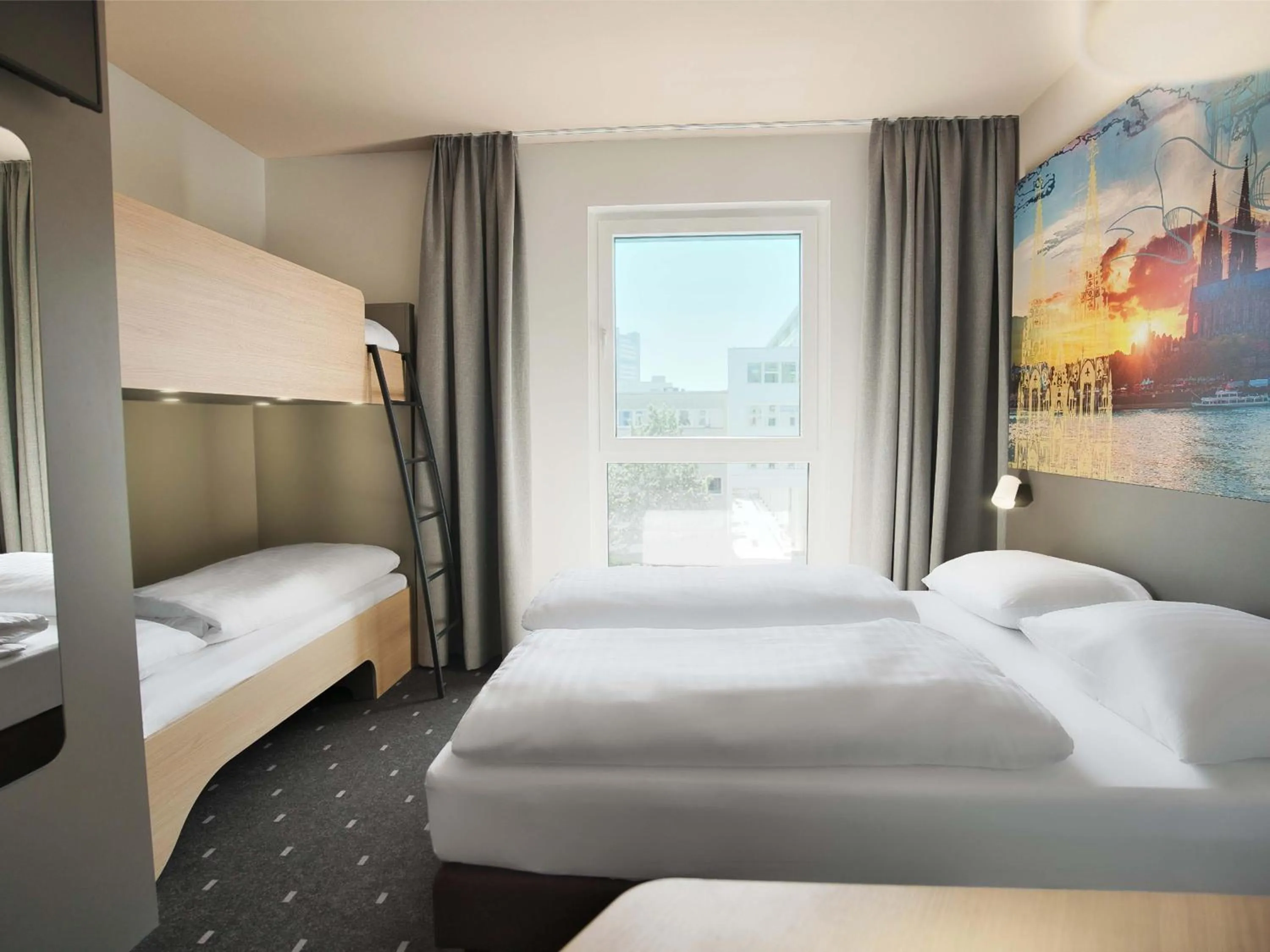 Bed in B&B Hotel Köln-City