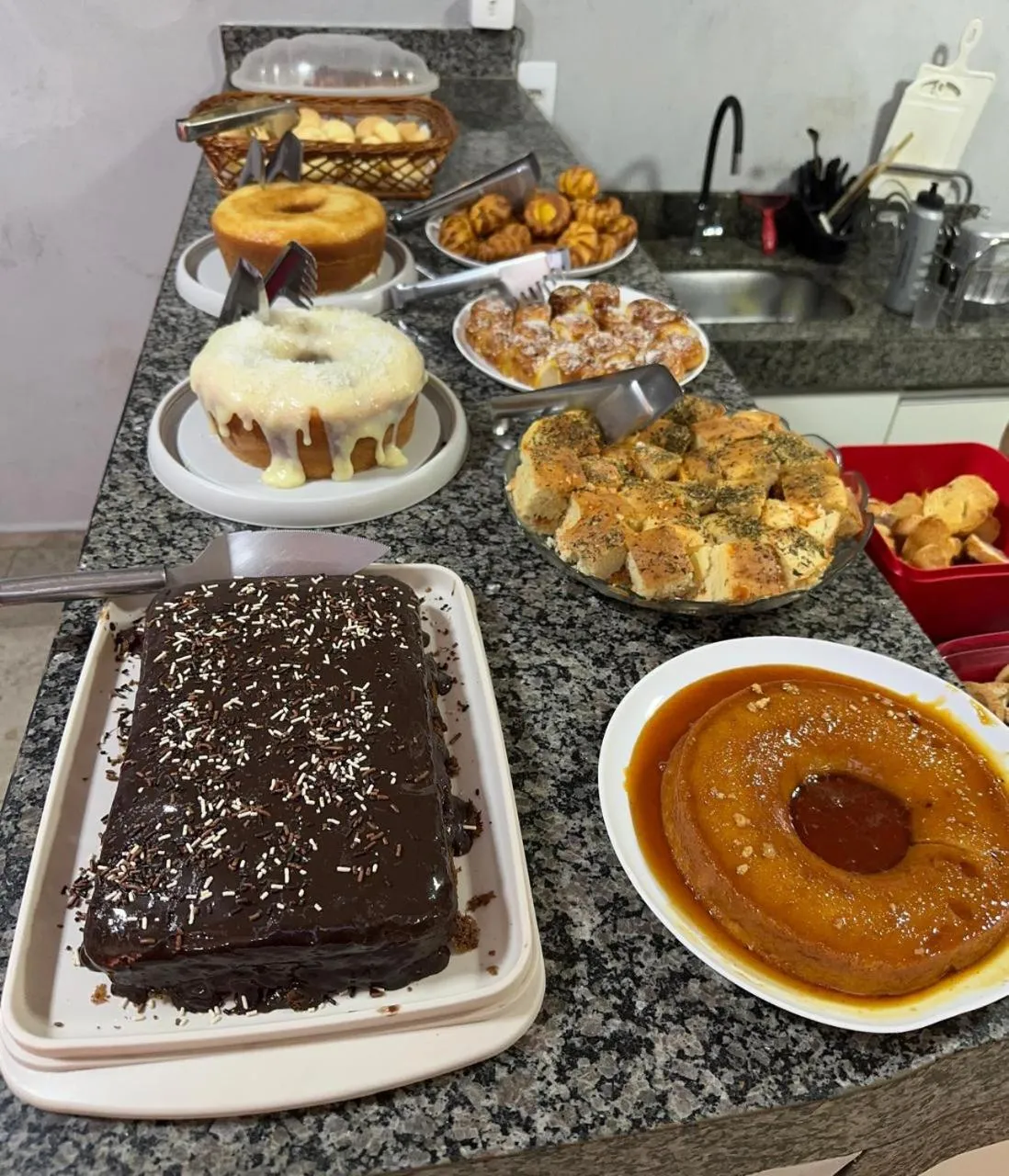 Buffet breakfast in Hotel Vitrine