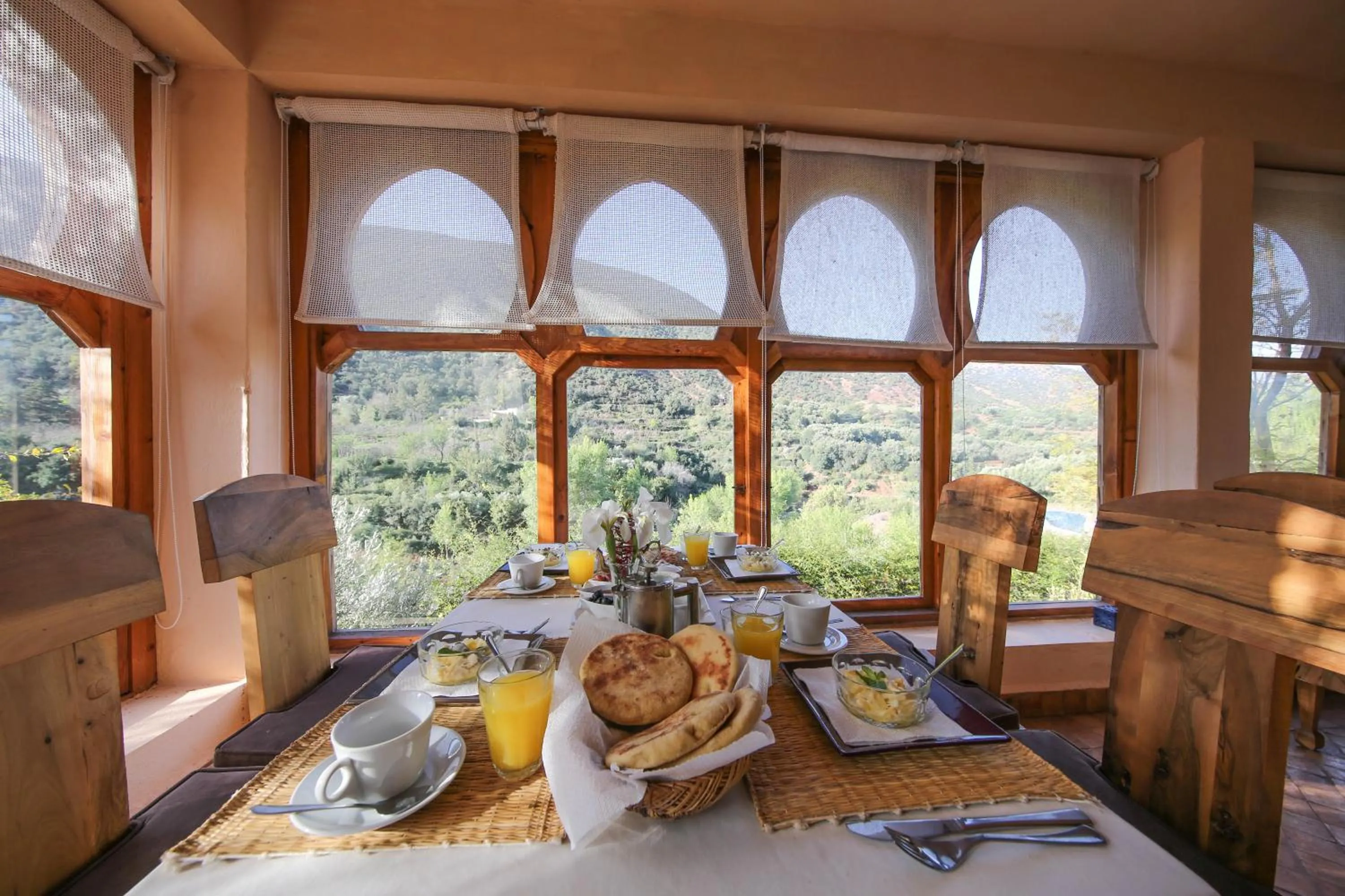 Restaurant/places to eat in Kasbah Africa - High Atlas Dark Sky & Nature Lodge
