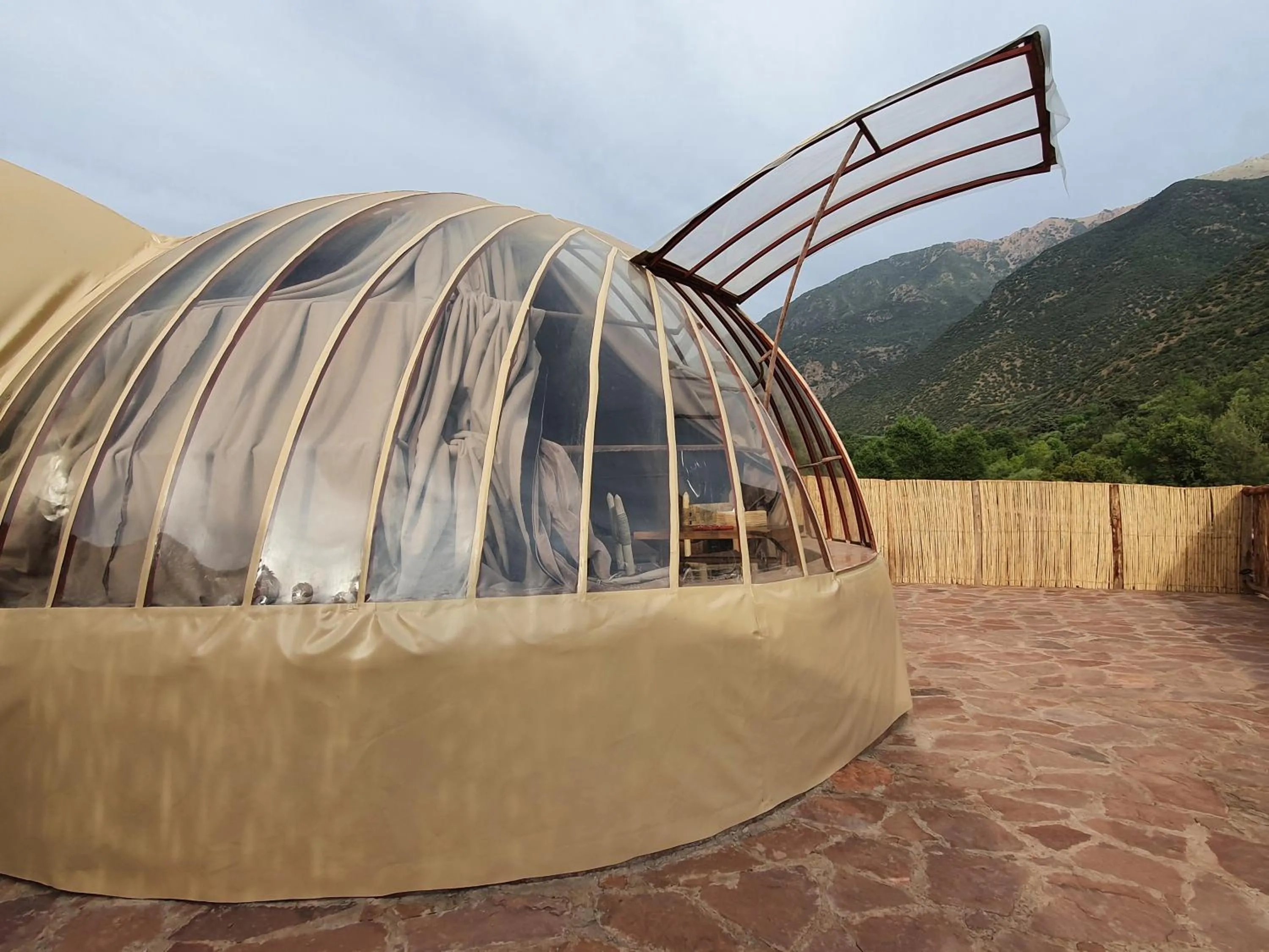 Patio in Kasbah Africa - High Atlas Dark Sky & Nature Lodge