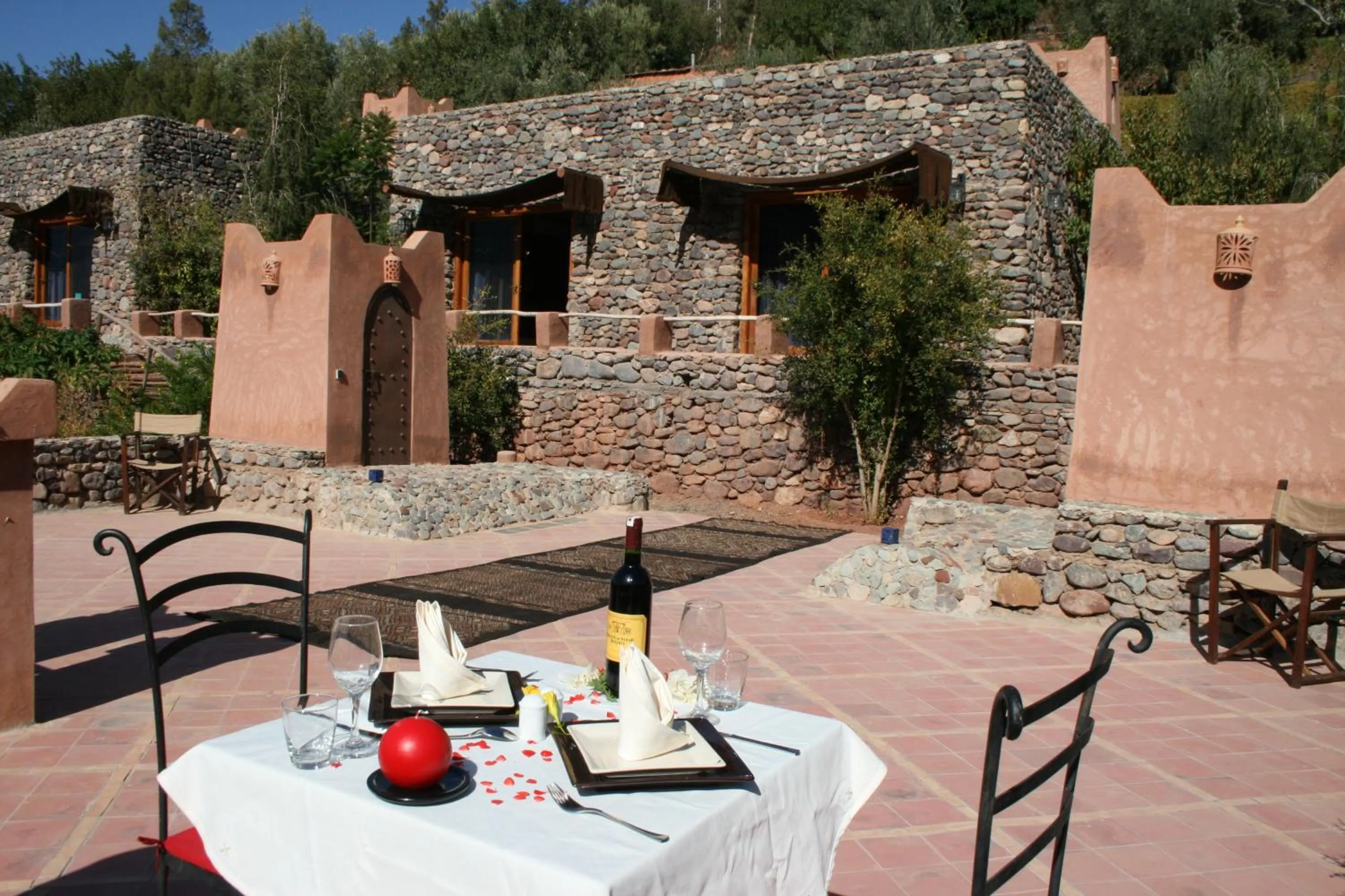 Balcony/Terrace in Kasbah Africa - High Atlas Dark Sky & Nature Lodge