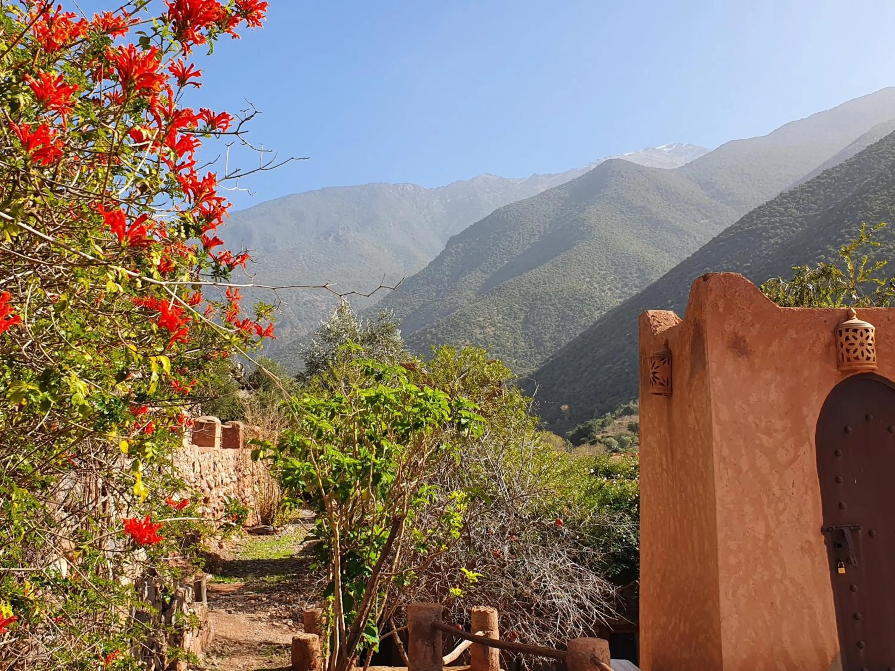 Mountain view in Kasbah Africa - High Atlas Dark Sky & Nature Lodge
