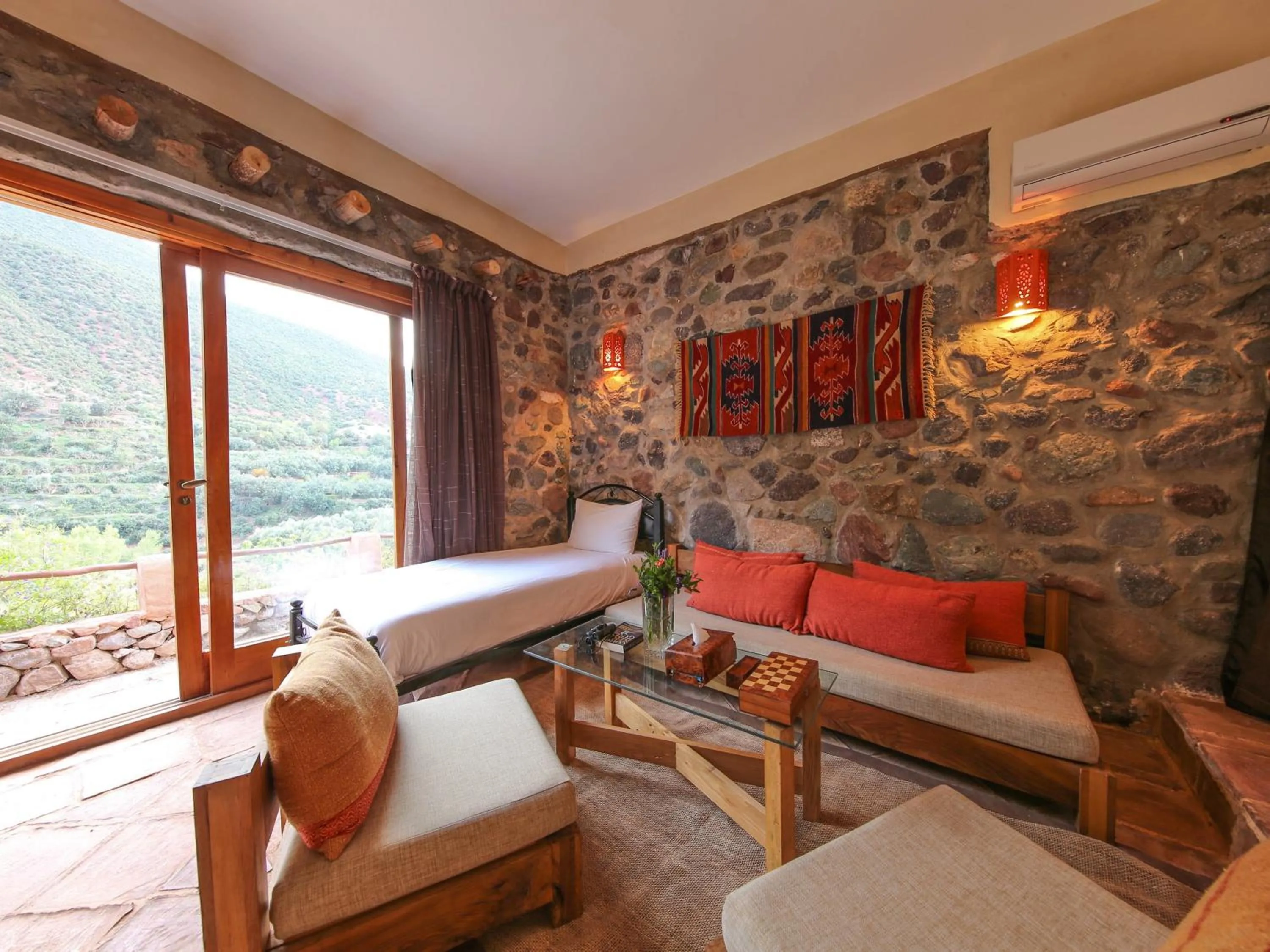 Bedroom in Kasbah Africa - High Atlas Dark Sky & Nature Lodge