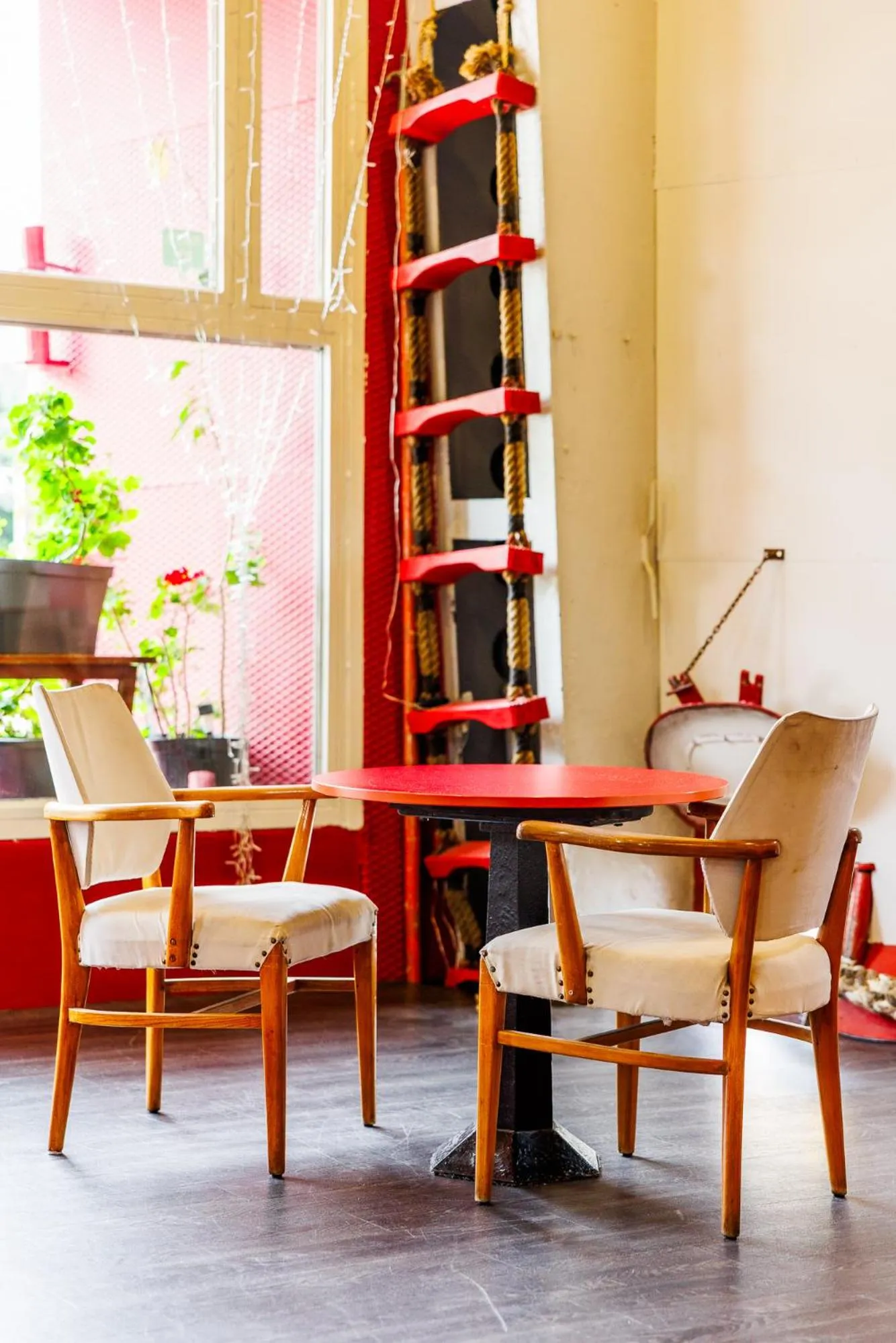 Lobby or reception in Botel Marina
