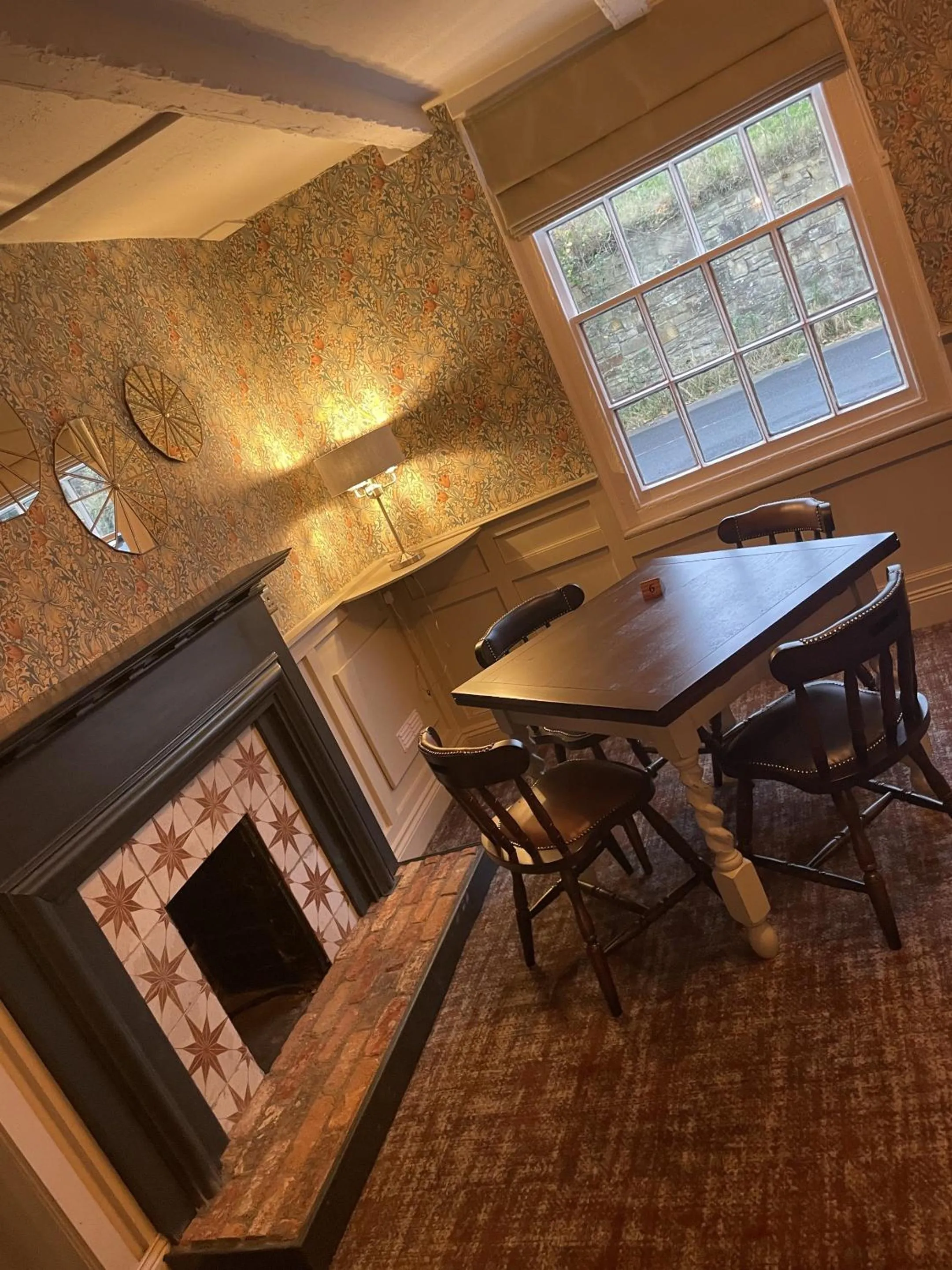 Dining area in The Seven Stars