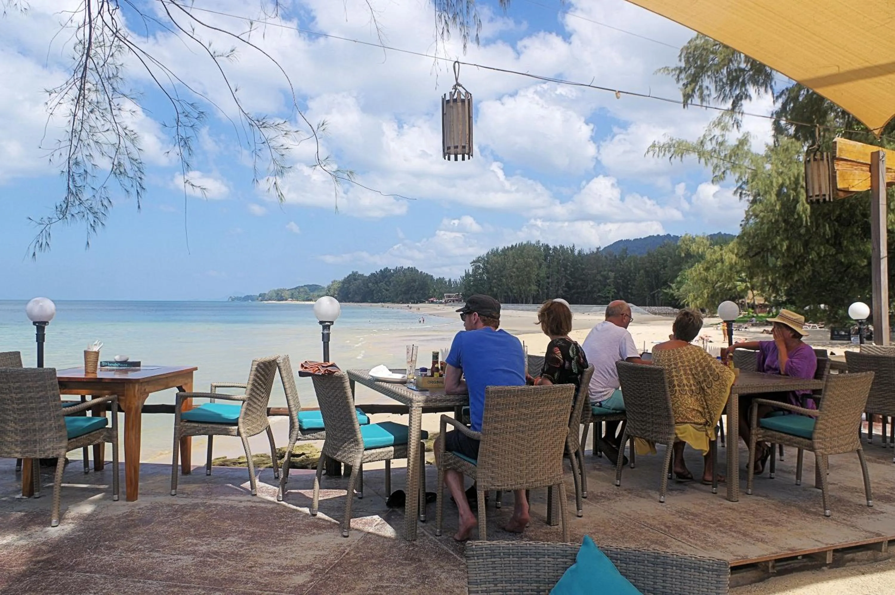 Patio in Thai House Beach Resort
