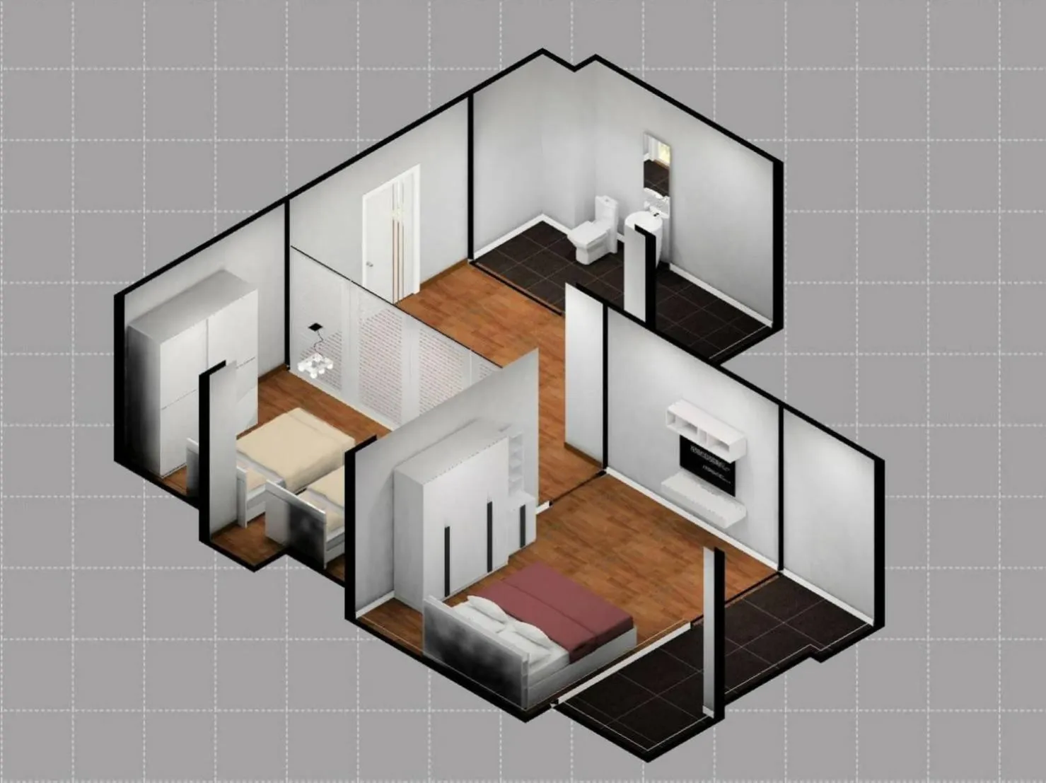 Floor plan in Winning tower