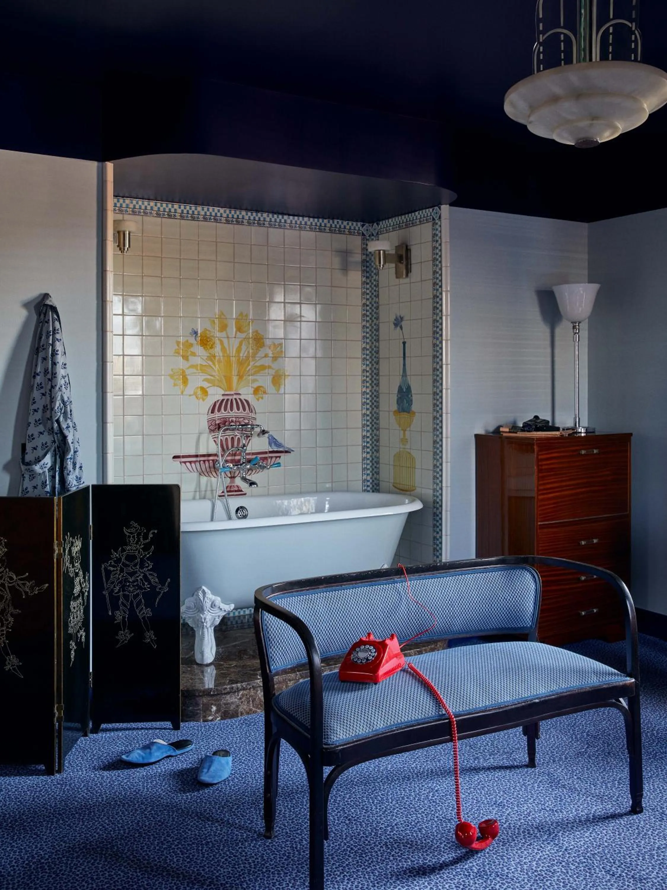 Living room in Hotel Ulysses, a Member of Design Hotels