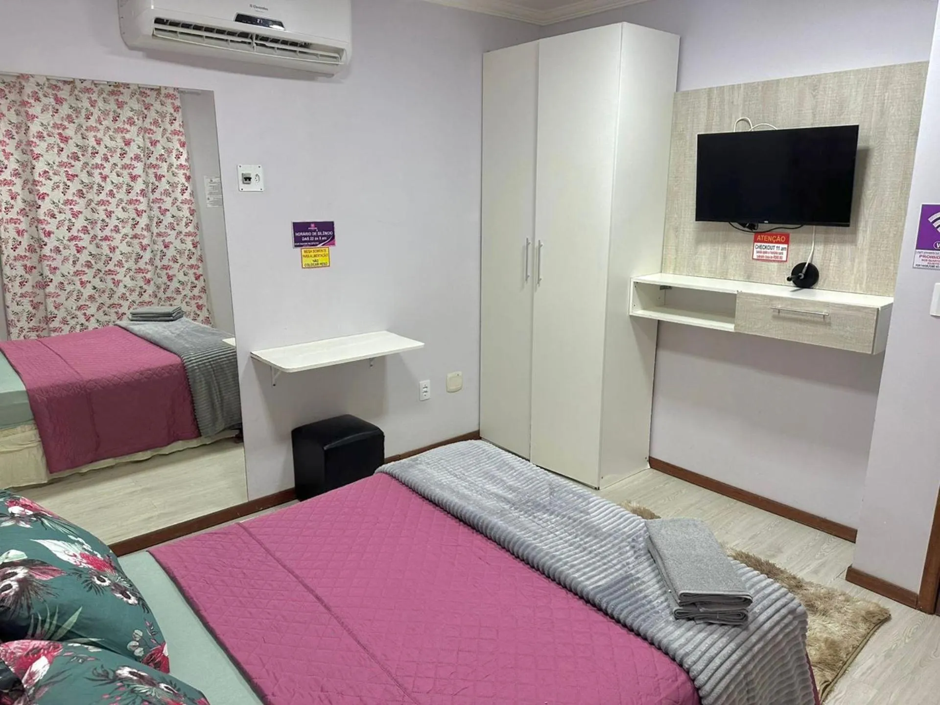 Photo of the whole room, Bed in Hotel Residencial Manaus - Flores