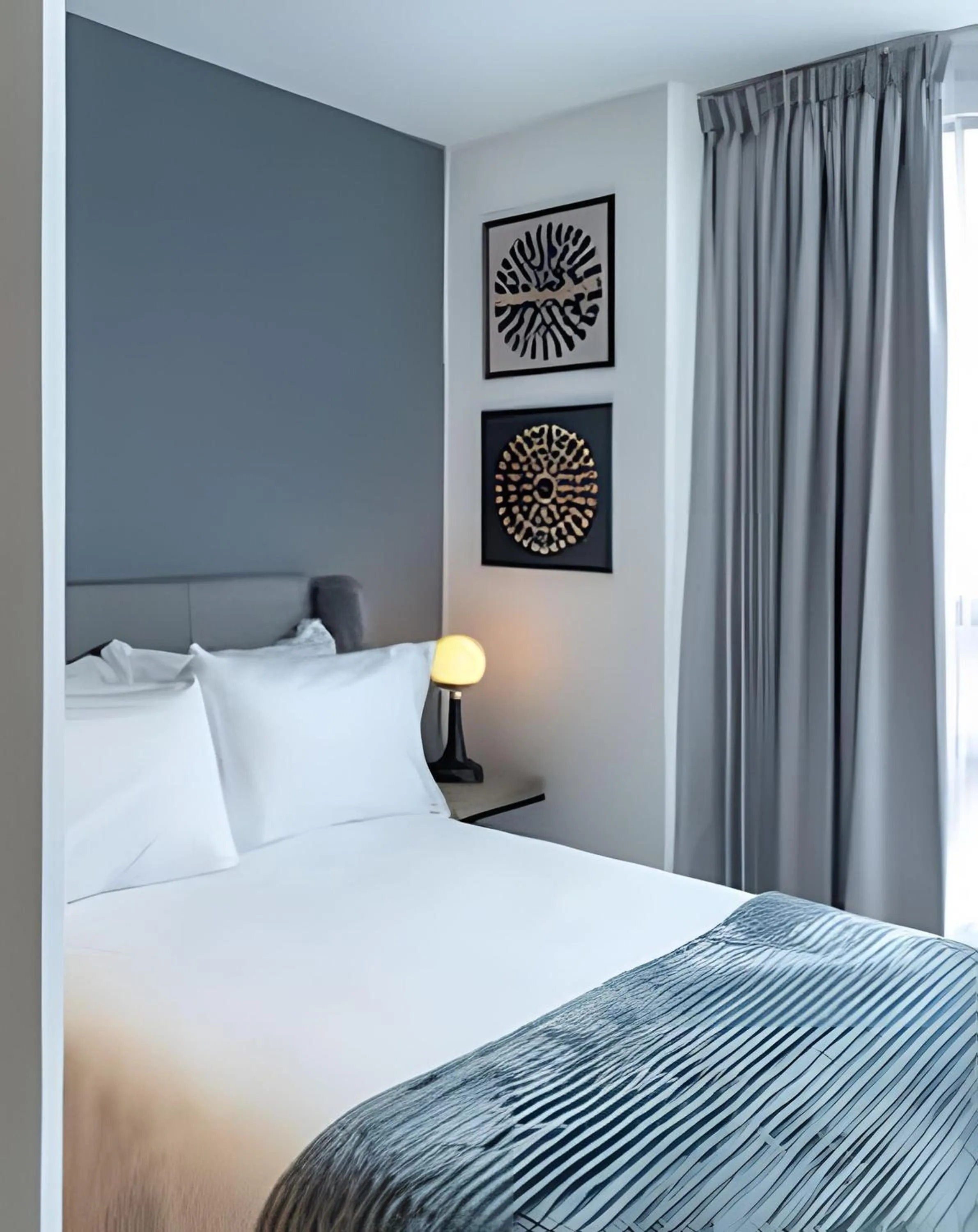 View (from property/room), Bed in Edificio Morph Chico