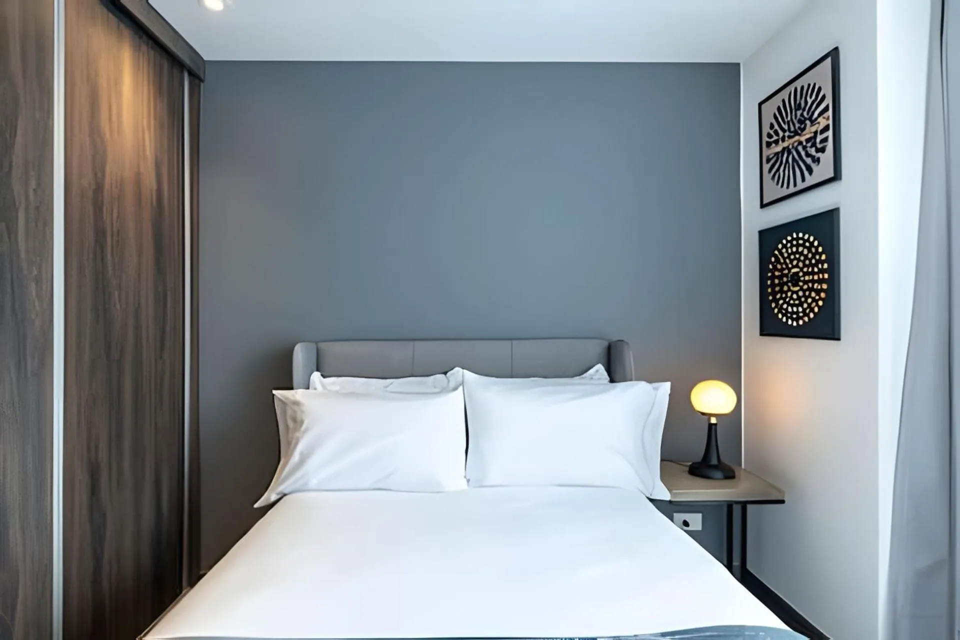 View (from property/room), Bed in Edificio Morph Chico