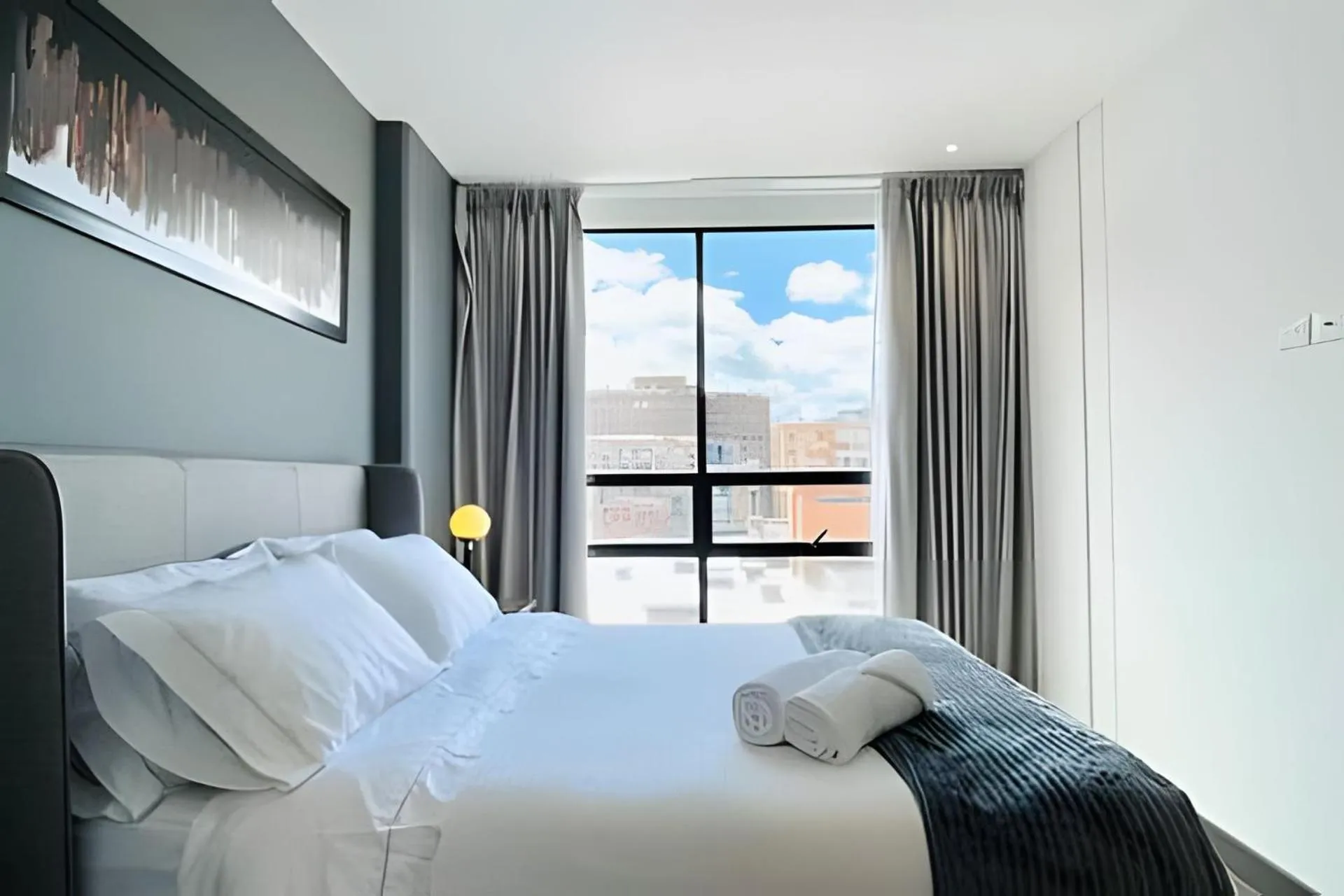 Bedroom, Bed in Edificio Morph Chico