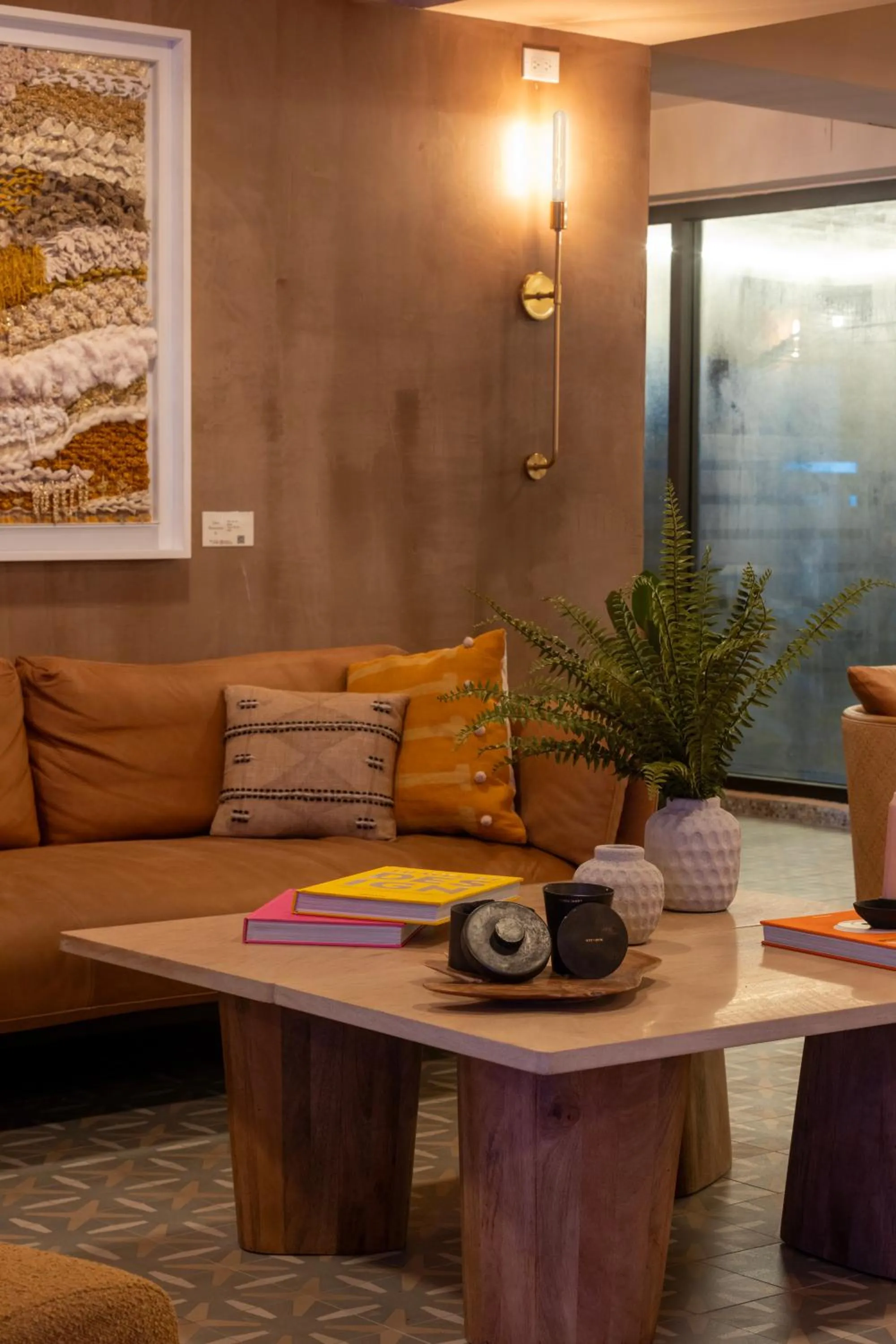 Living room in HiBird- Apartment and Suites Hotel