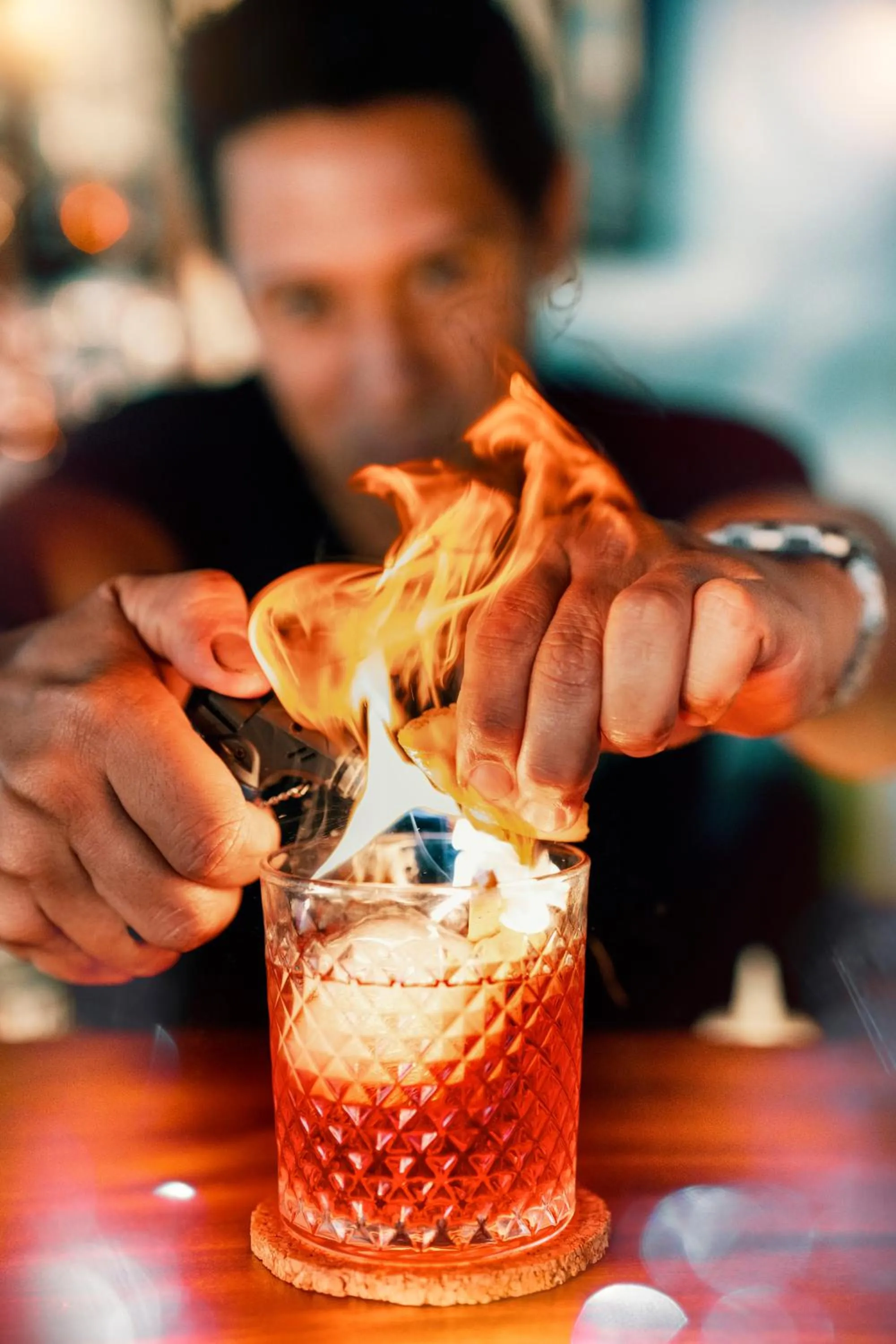 Lounge or bar in Polynesian Cabins by Kon Tiki