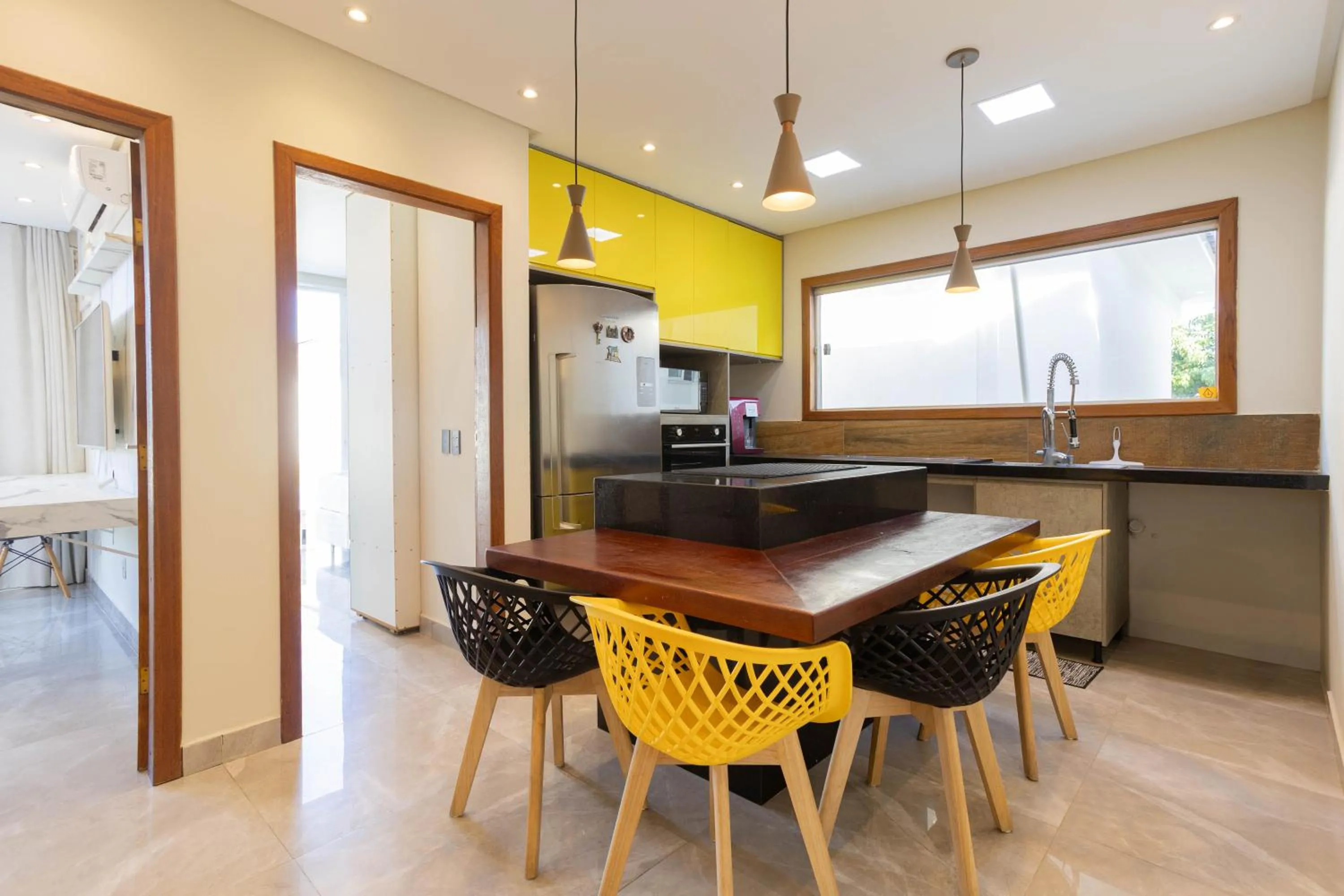 Kitchen or kitchenette in Santorini Beach Hotel