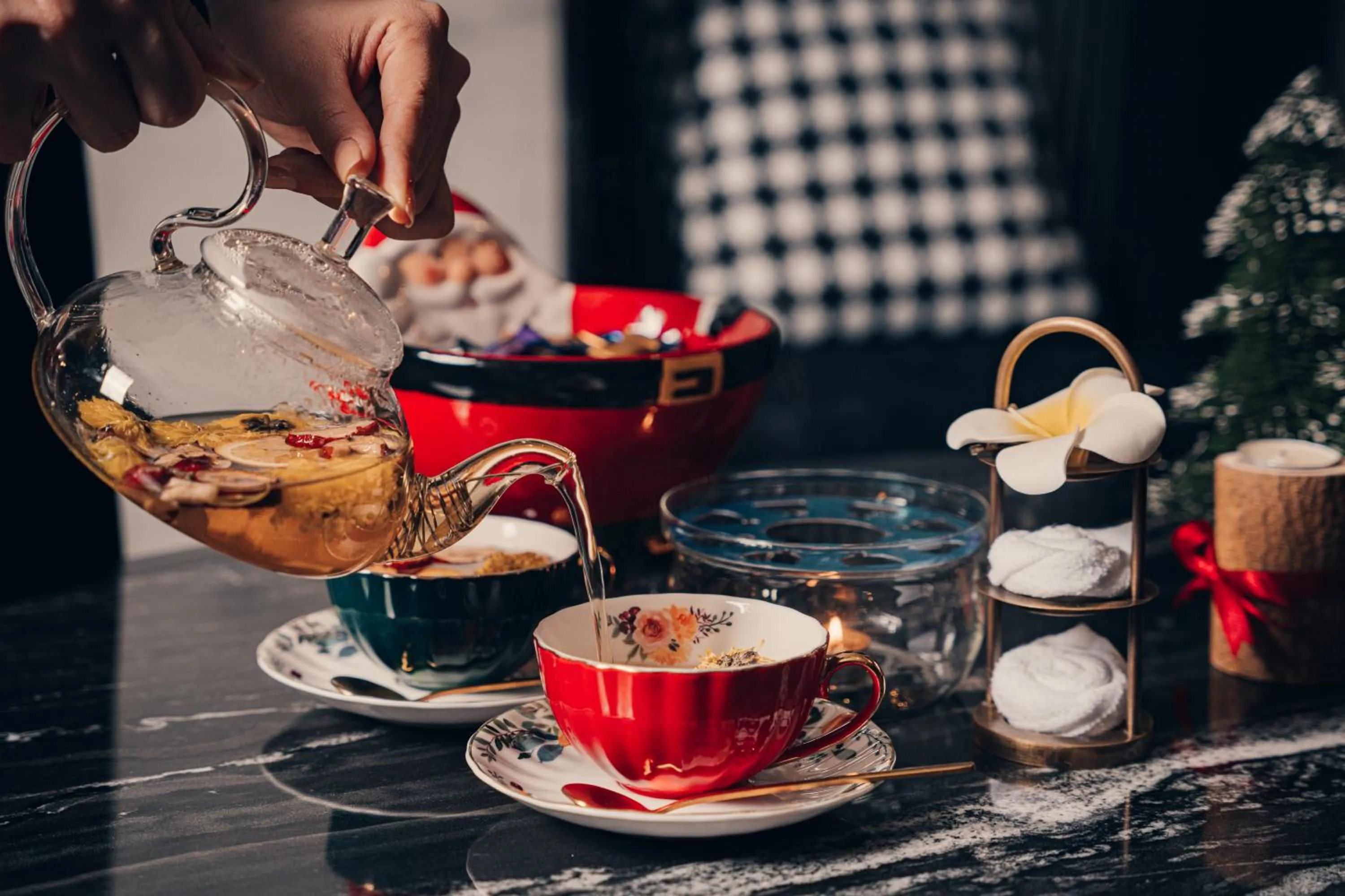 Lobby or reception in LeaH Silk Hotel